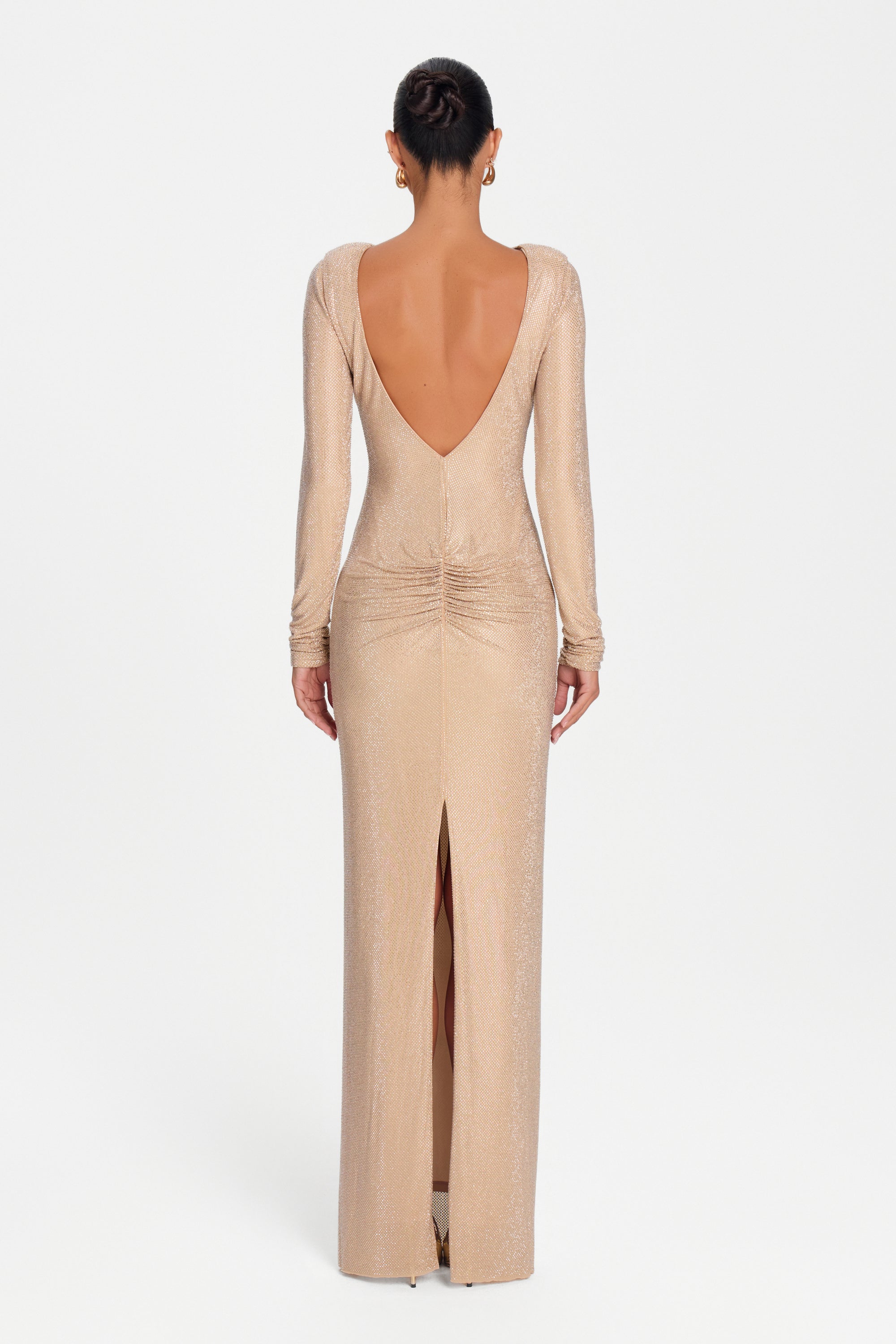 GEORGIA GOLD KLEID