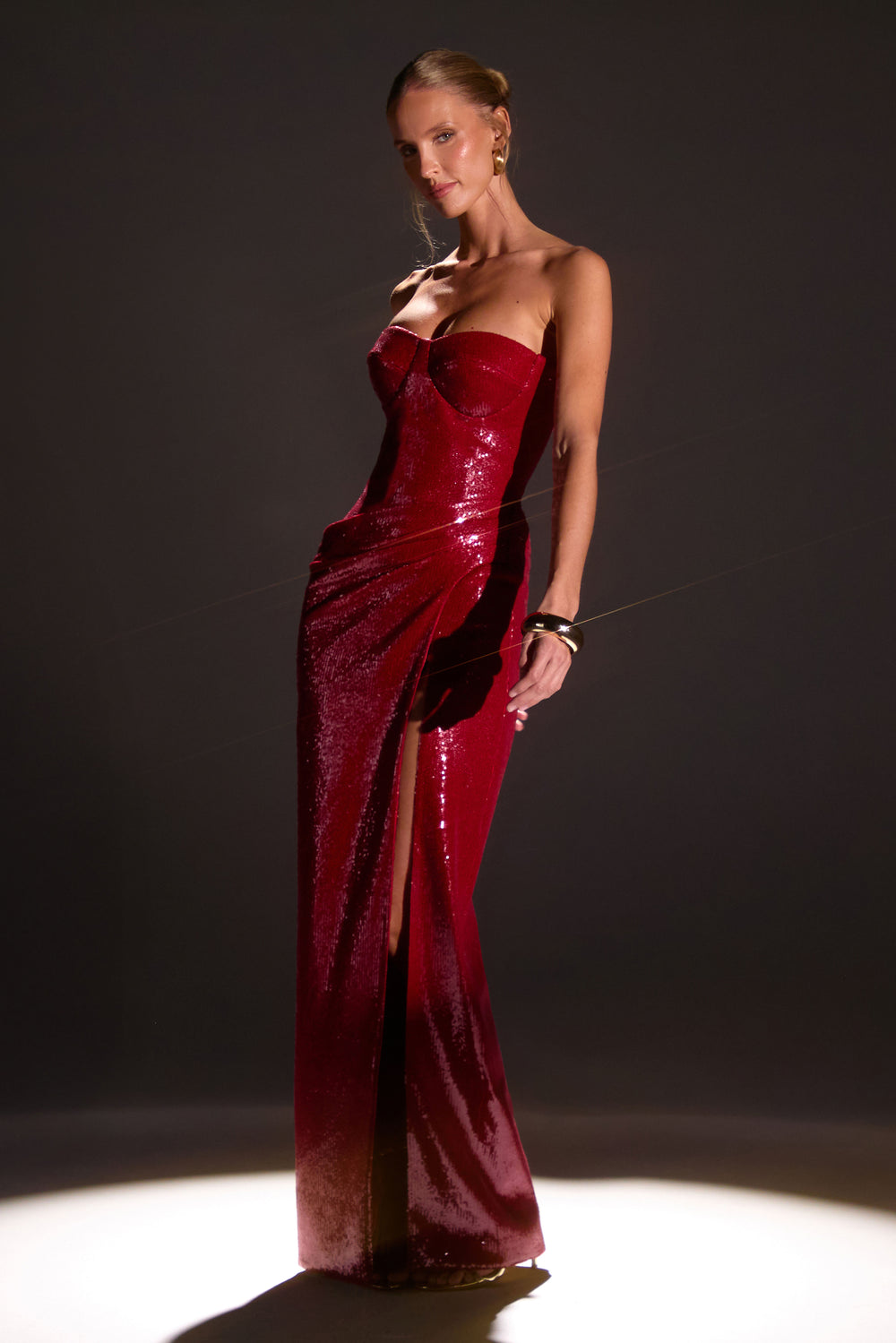 Serena Red Dress