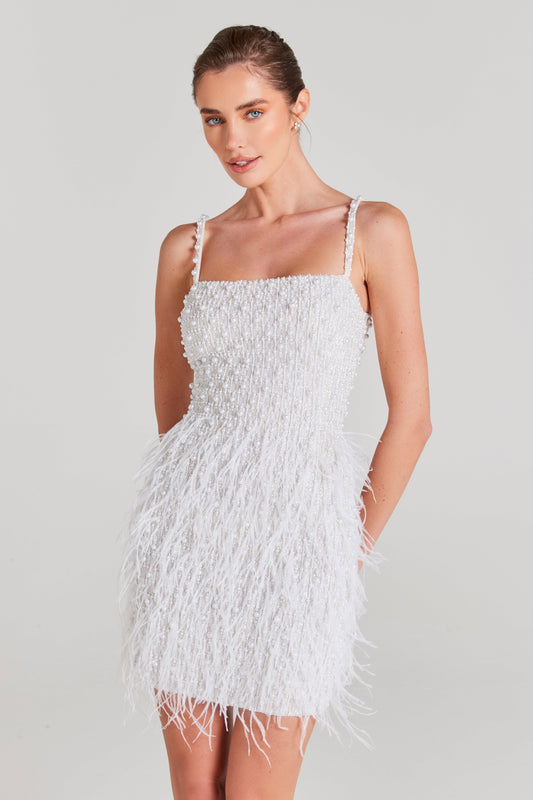 Carrie Weißes Kleid