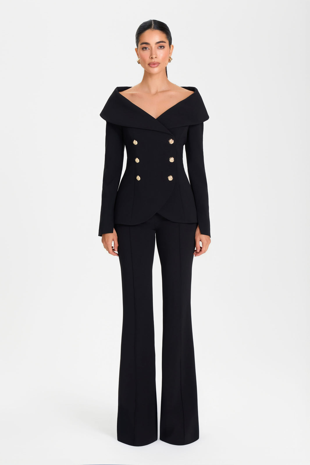 TOP Tops Abigail Black Top