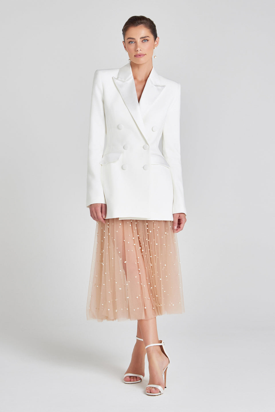 NADINE MERABI Skirts Blake Nude Skirt