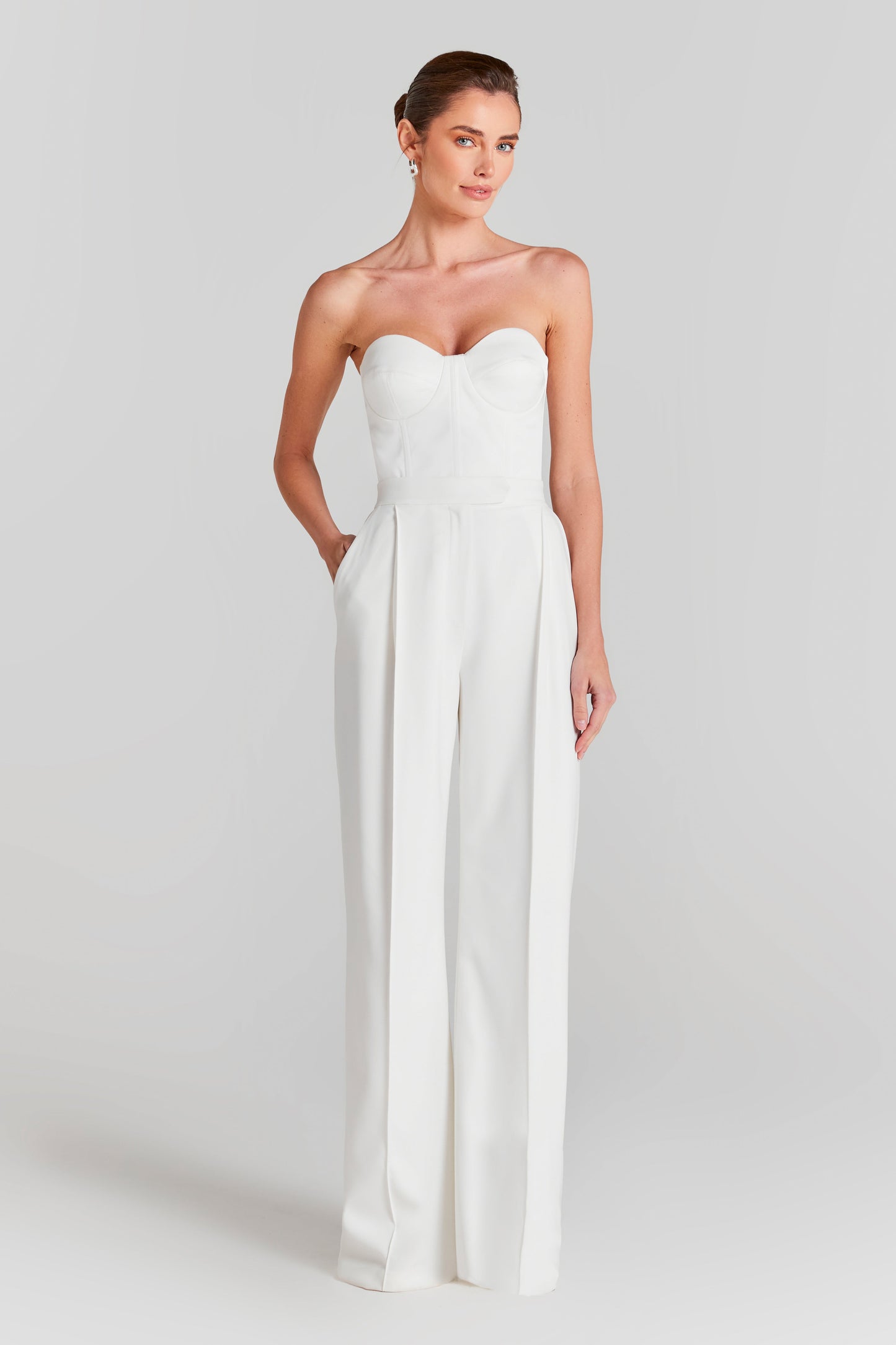 Haut corset blanc Ella