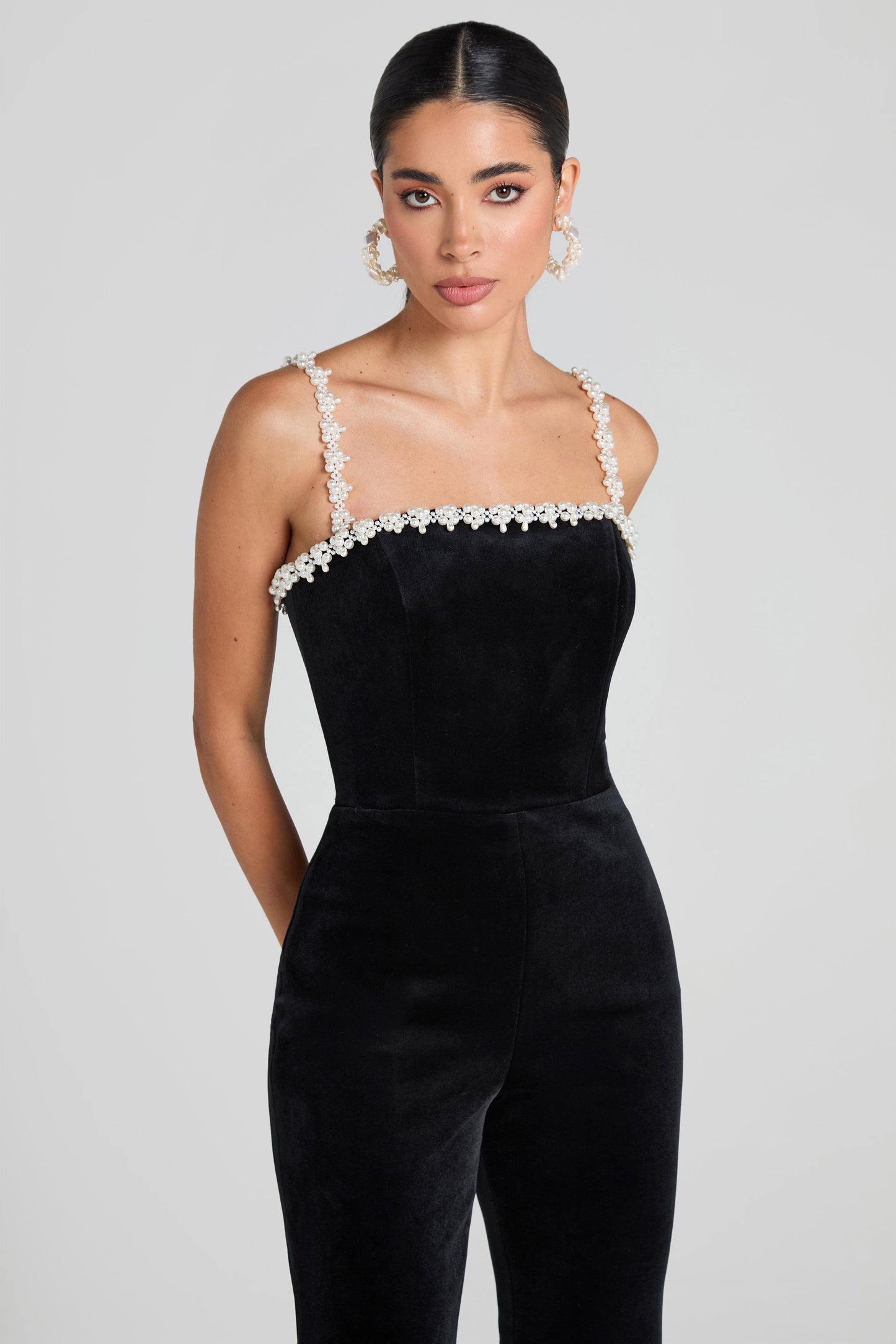 Cara Schwarzer Jumpsuit
