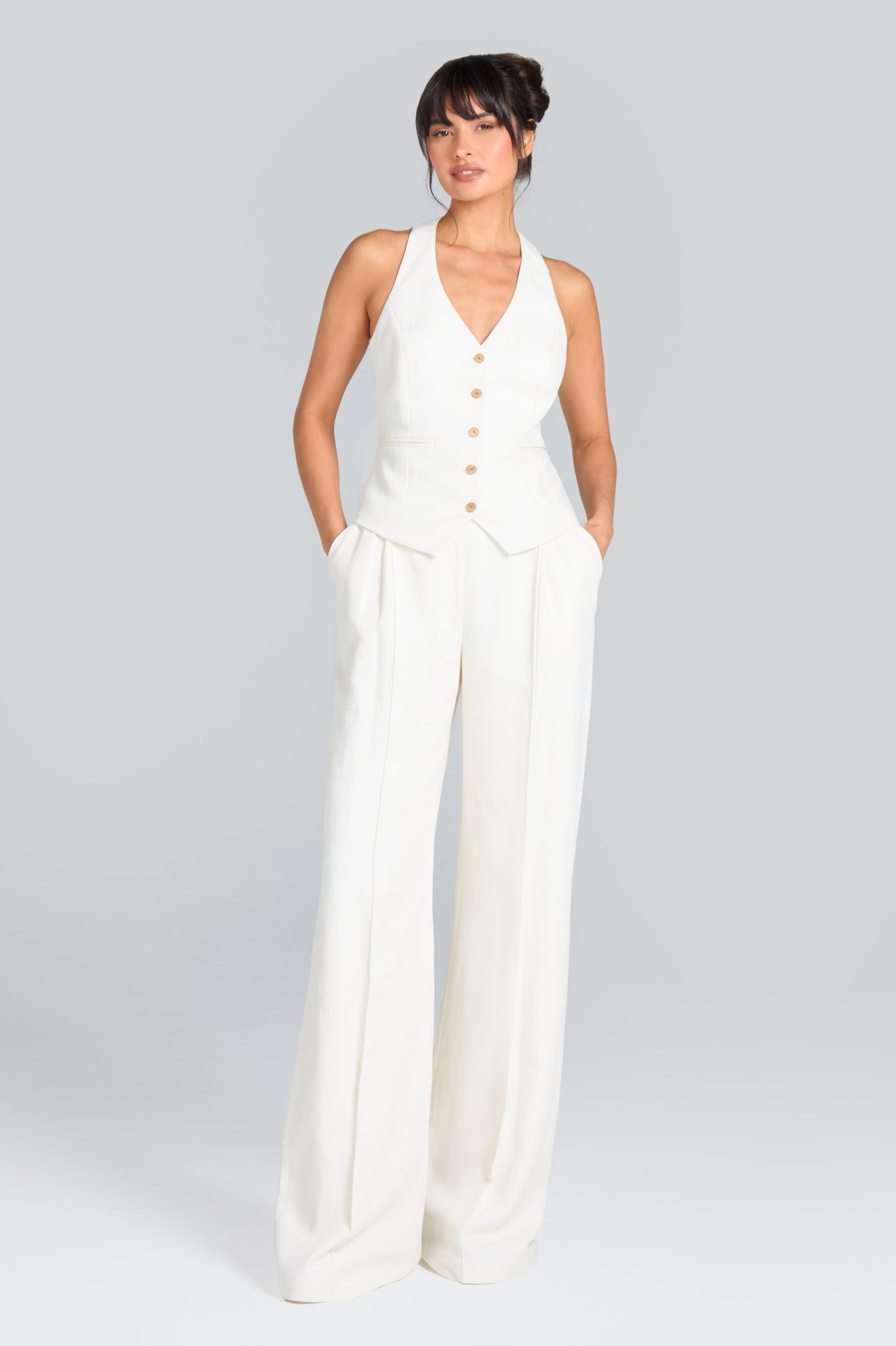 Claudia White Trousers