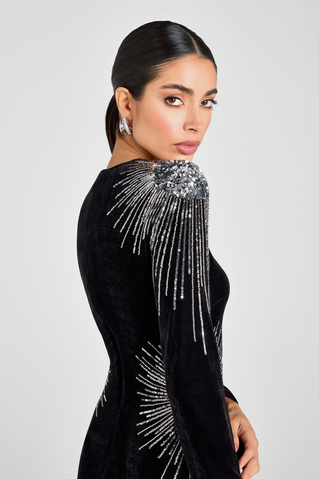 NADINE MERABI Dresses Ellie Black Dress