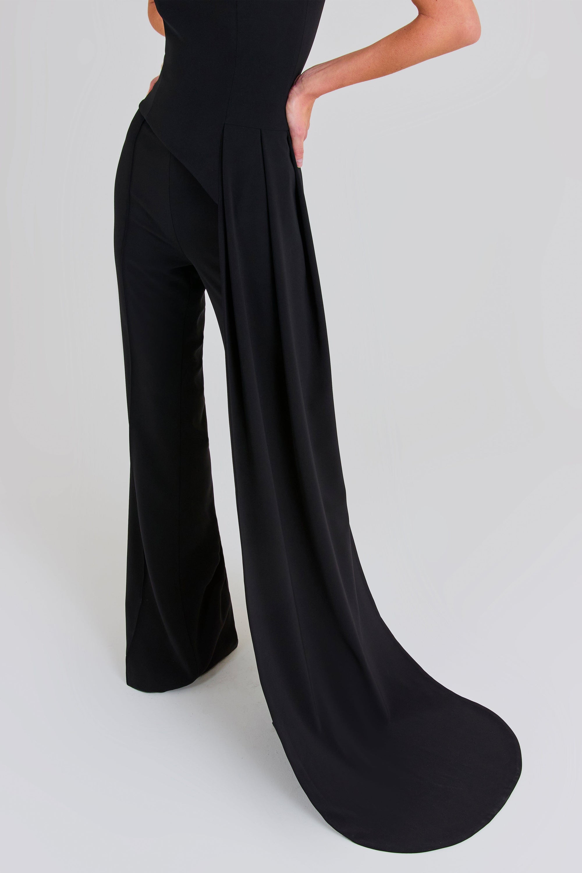NADINE MERABI Tops Faye Black Top