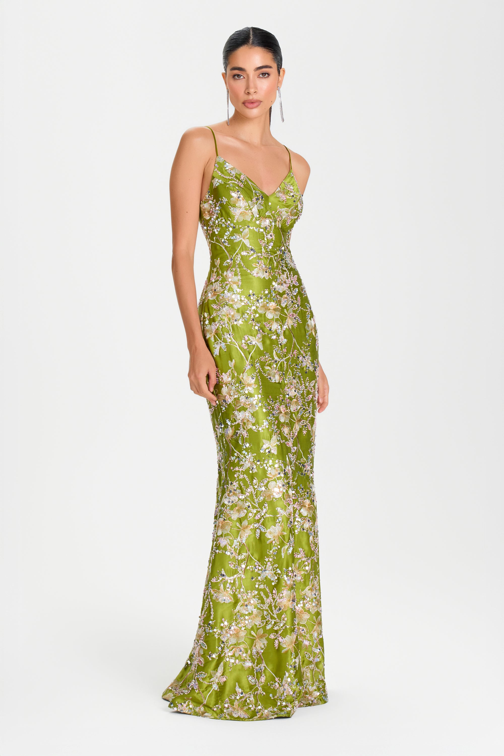Robe verte Gia