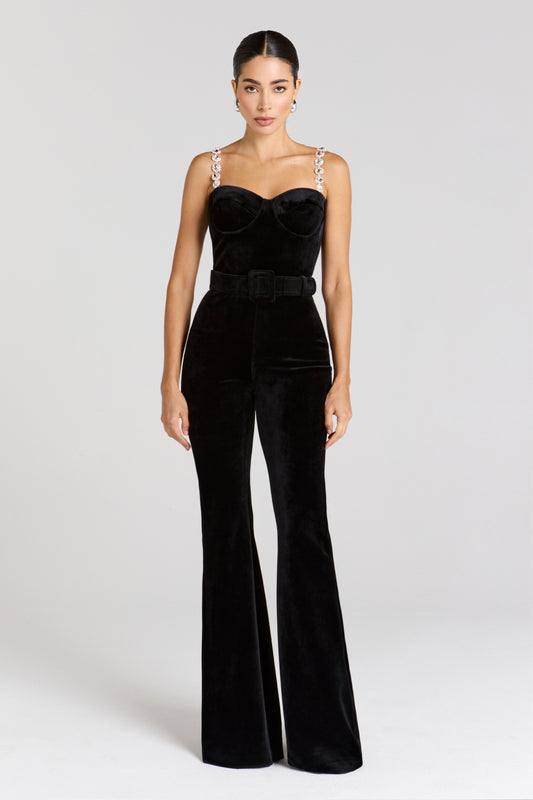 Harley Schwarzer Jumpsuit