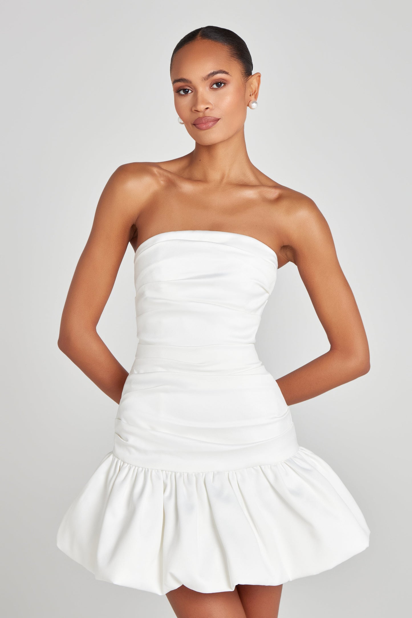 Robe blanche Iris