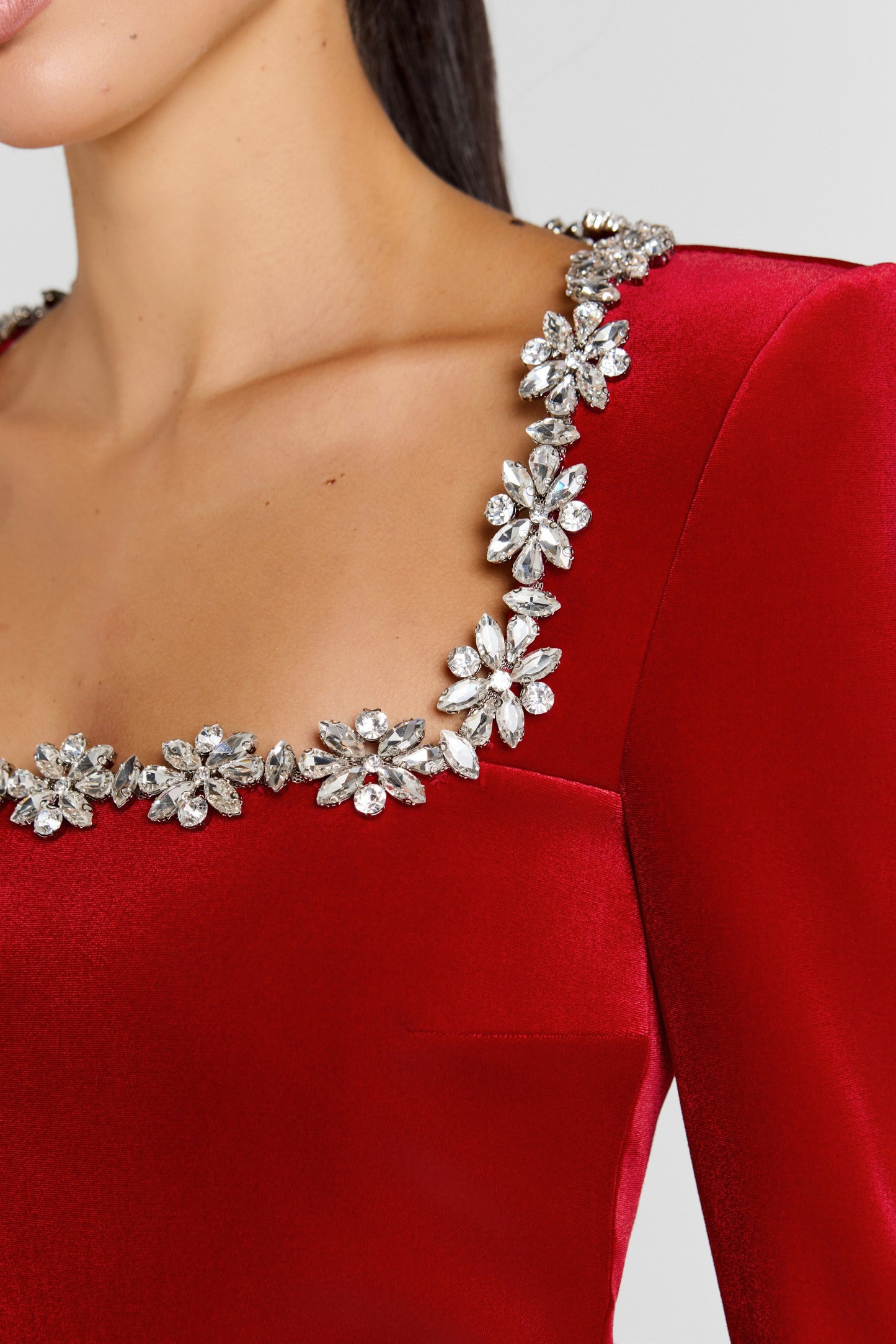 NADINE MERABI Jumpsuits Kimberly Red Jumpsuit