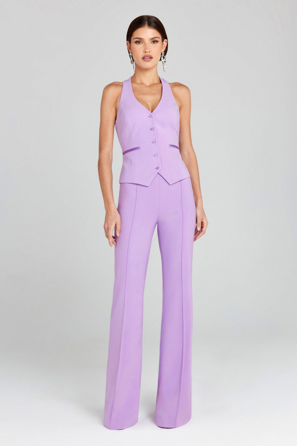 NADINE MERABI Tops Leni Lilac Waistcoat