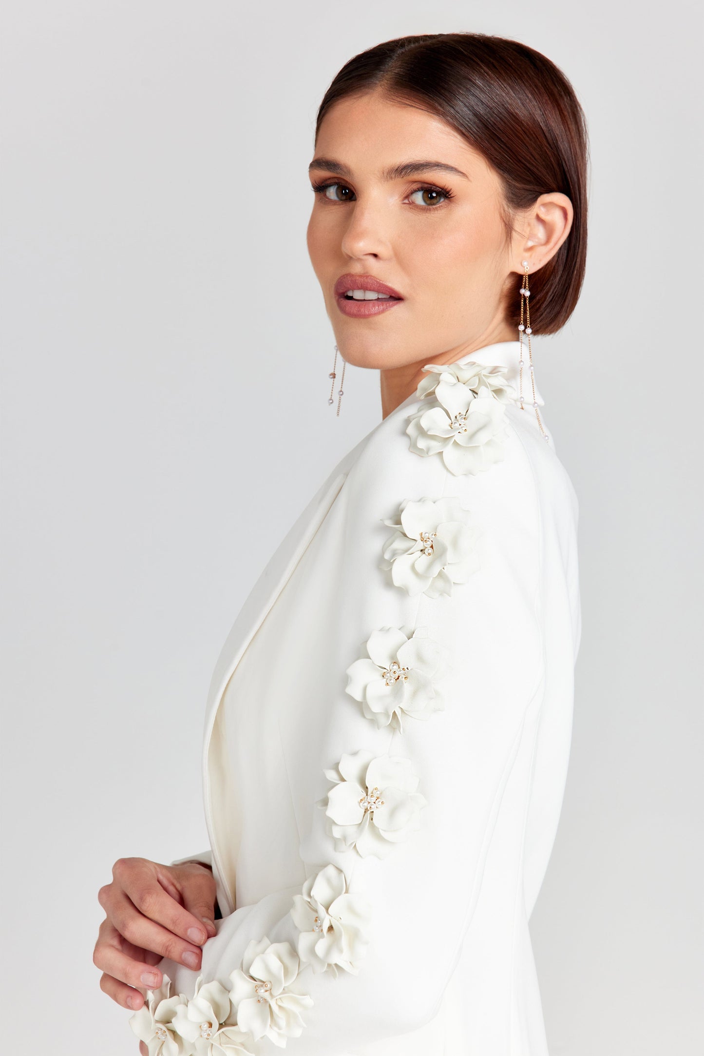 Leonie Weißer Blazer