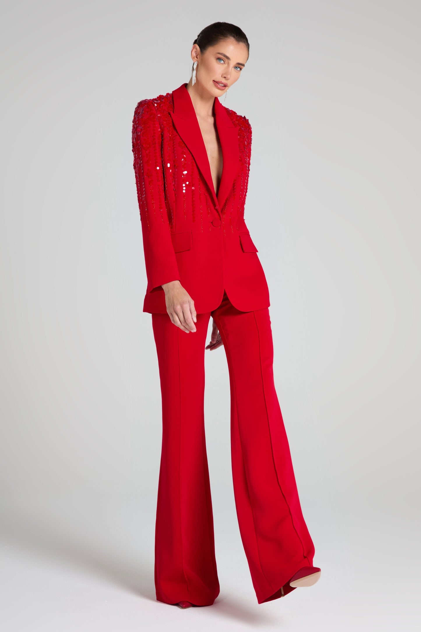 NADINE MERABI Blazer Lucille Red Blazer