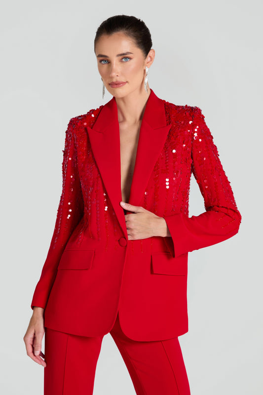 Lucille Roter Blazer