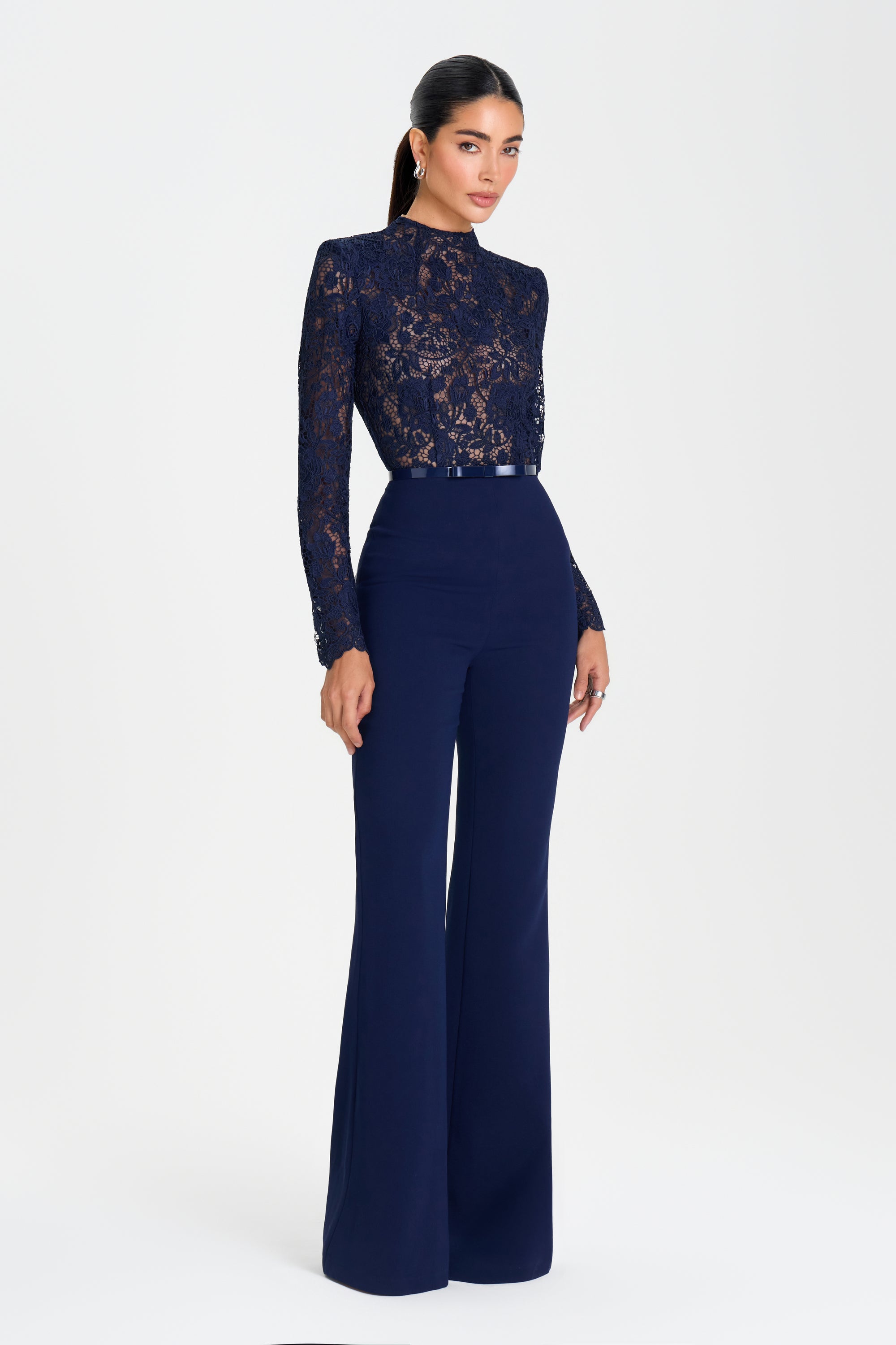 Maddie Navy Jumpsuit