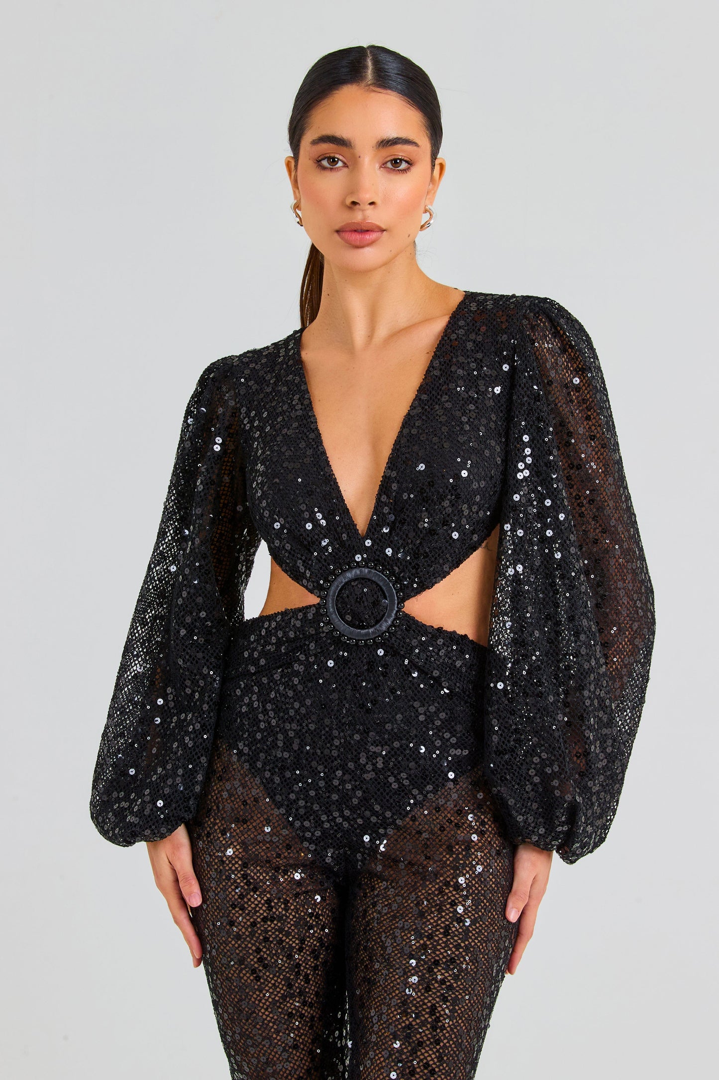 Madison Schwarzer Jumpsuit