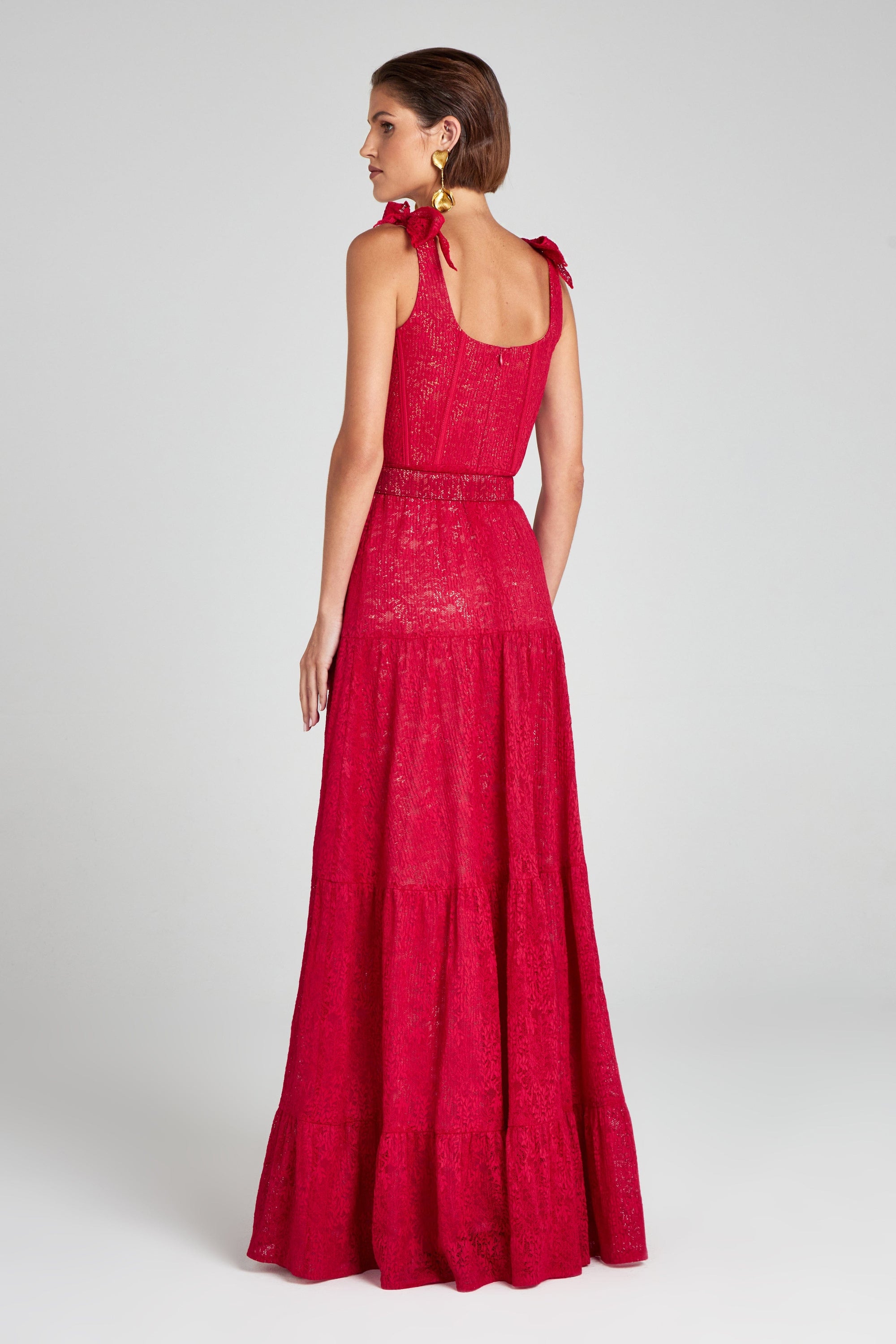 Nadine Merabi Dresses Miranda Red Dress