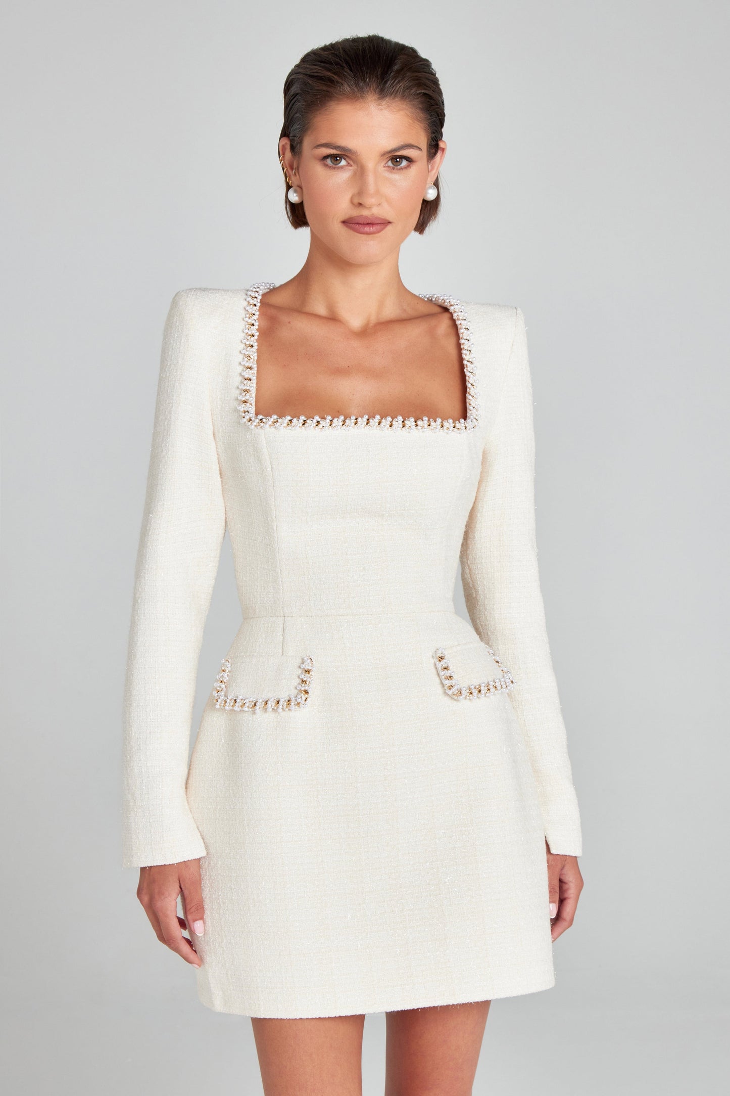 Natalie Elfenbein Kleid