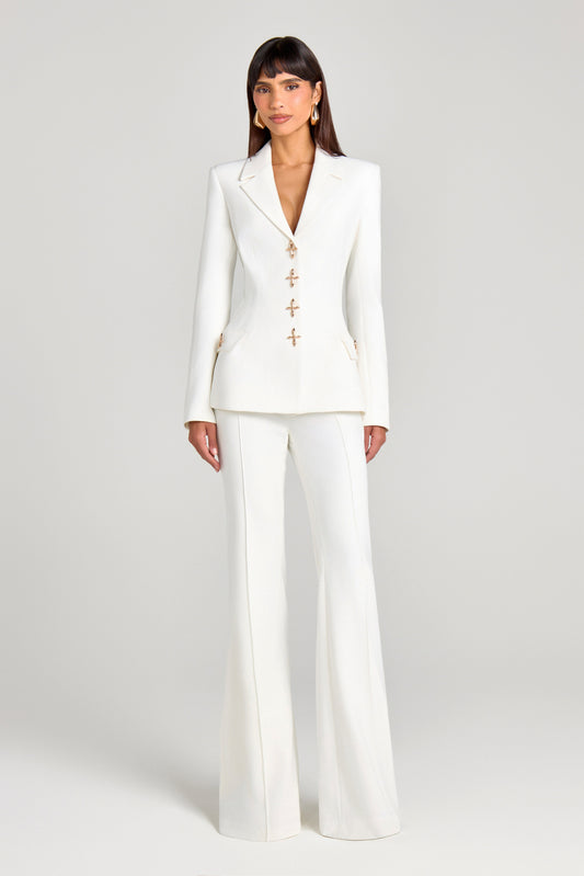 Nicola Weißer Blazer