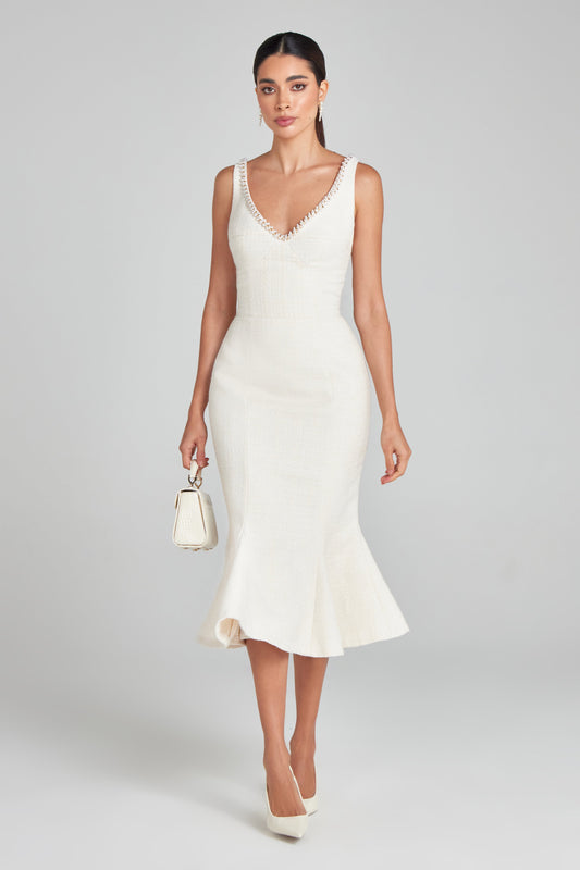 Penelope Elfenbein Kleid