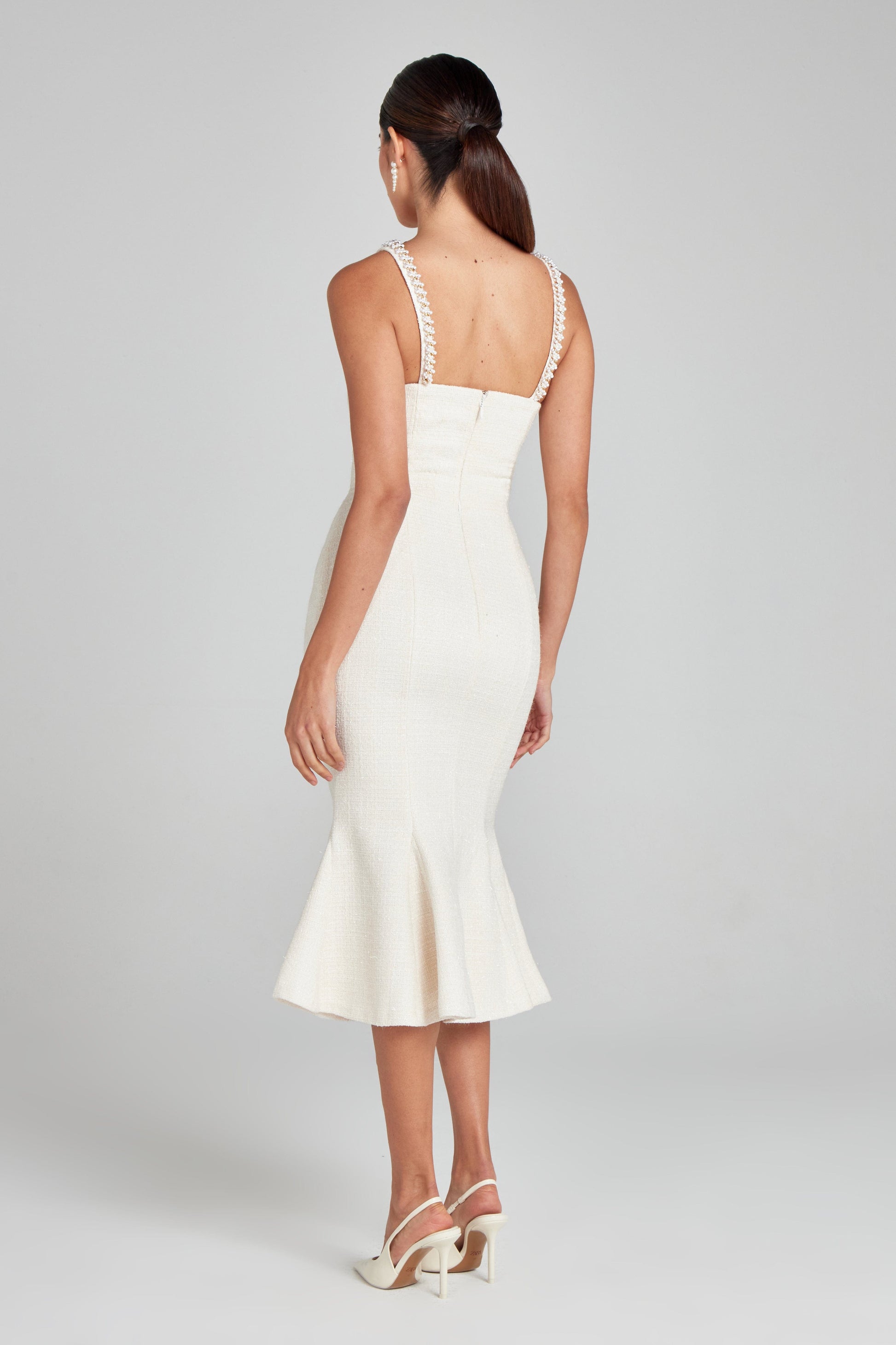 NADINE MERABI Dresses Penelope Ivory Dress