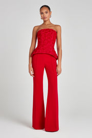 NADINE MERABI Trousers Charlotte Red Trousers