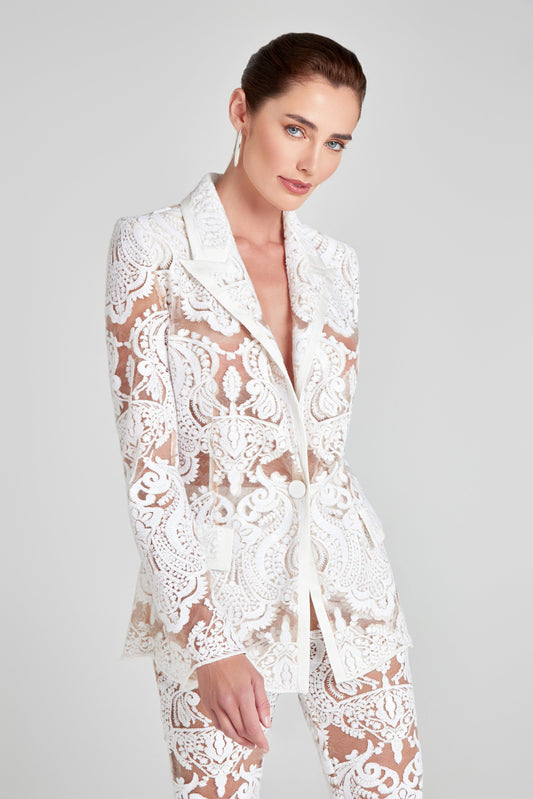 Piper Weißer Blazer