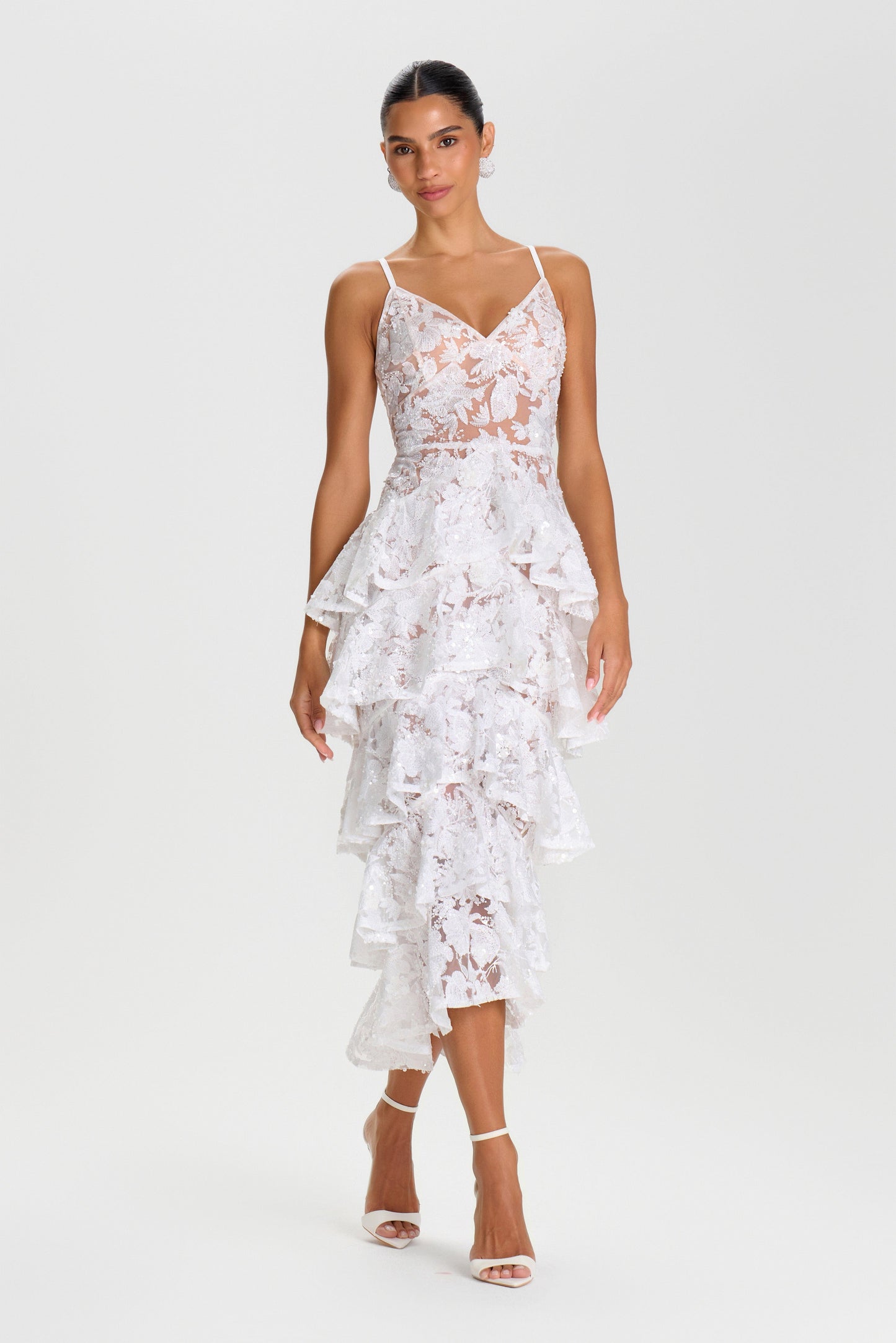 MIDI Dresses Saffron White Dress