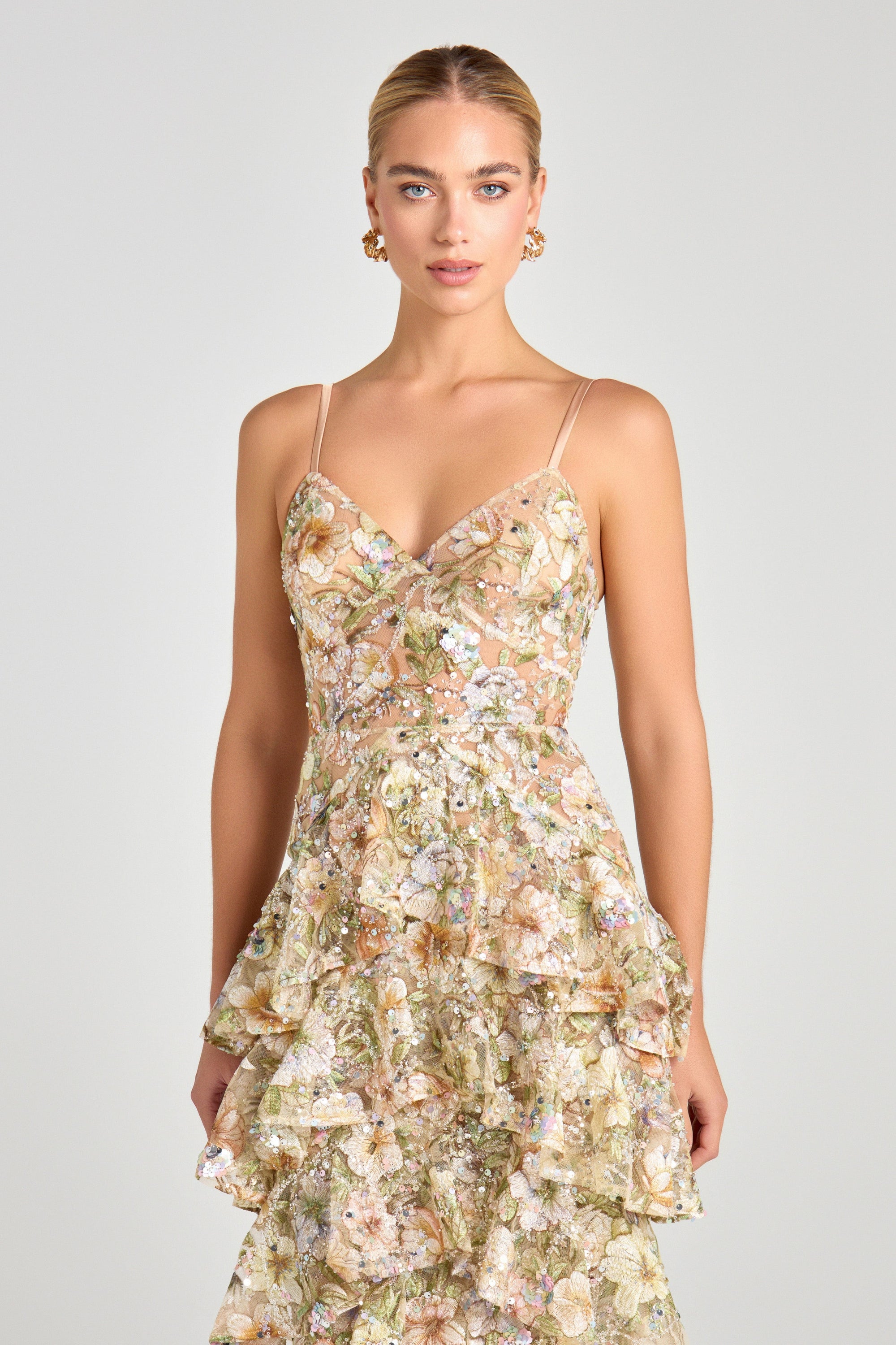 NADINE MERABI Dresses Saffron Floral Dress