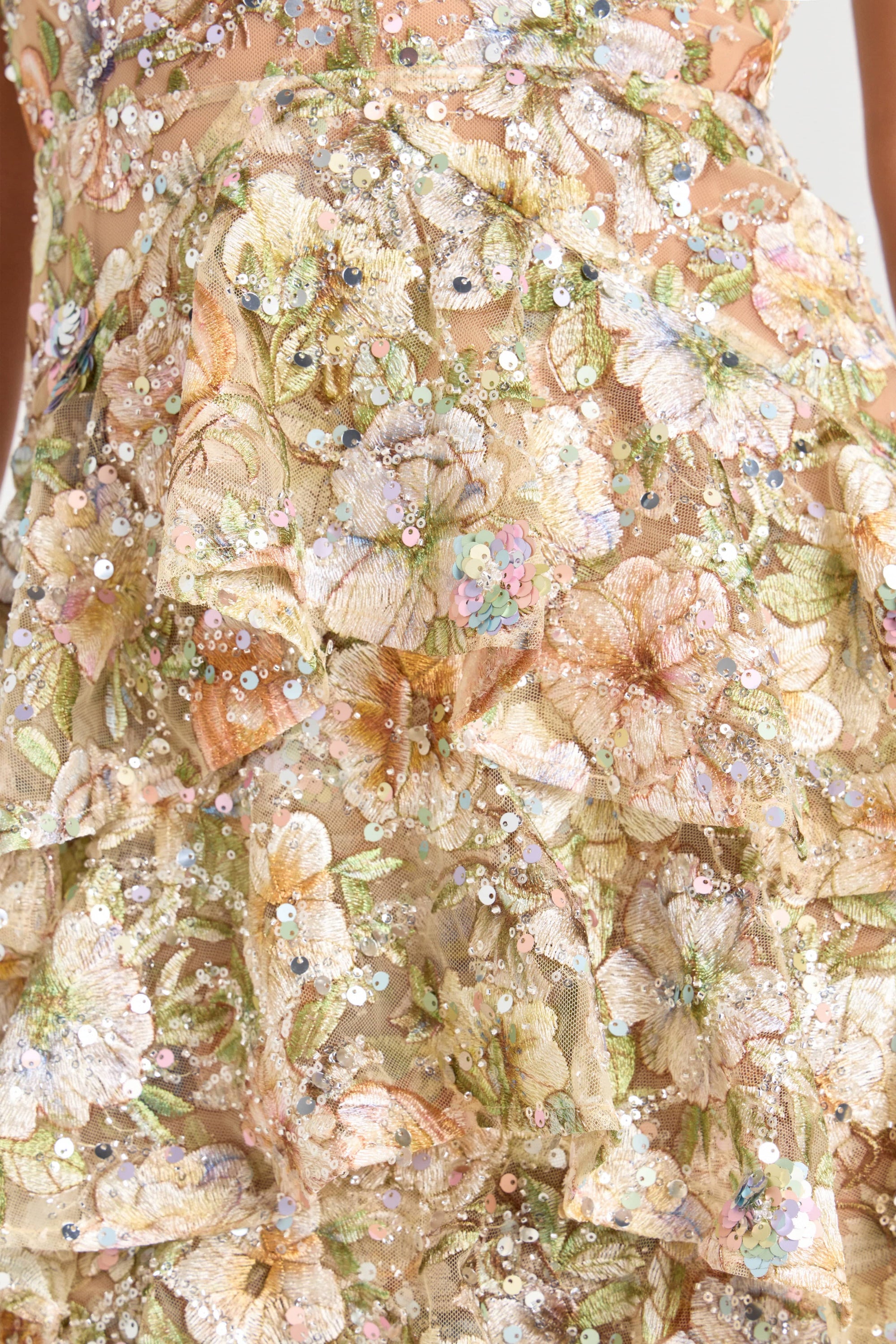 NADINE MERABI Dresses Saffron Floral Dress