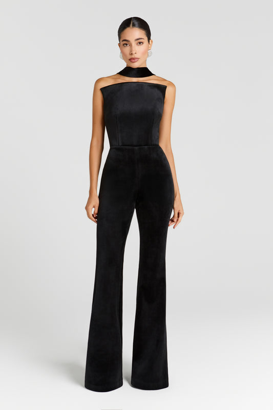 Talia Schwarzer Jumpsuit