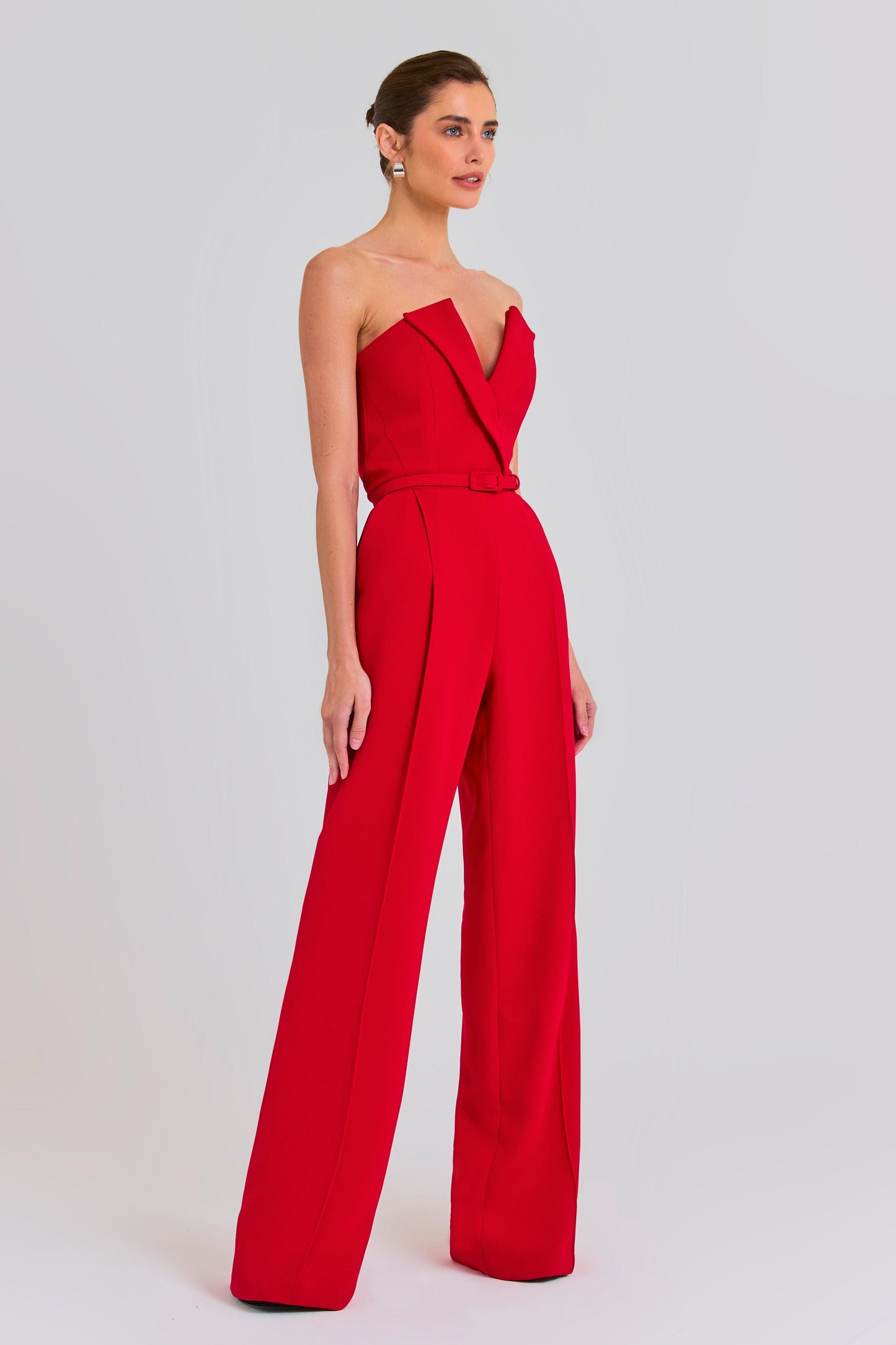 Vanessa Roter Jumpsuit