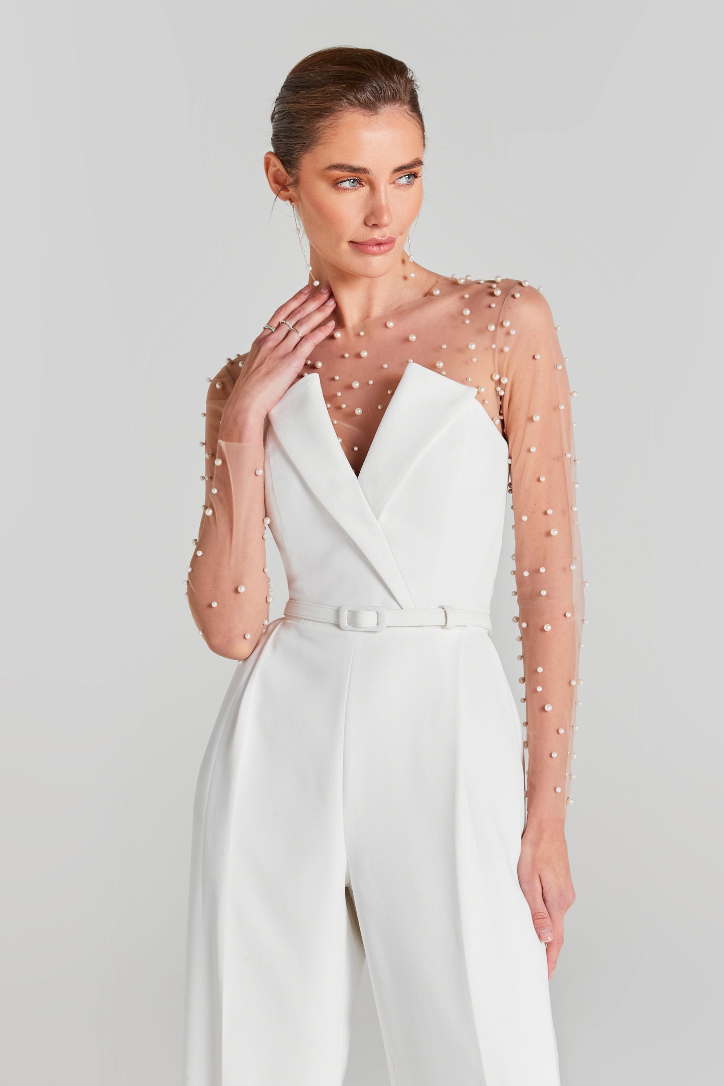 Combinaison blanche Vanessa