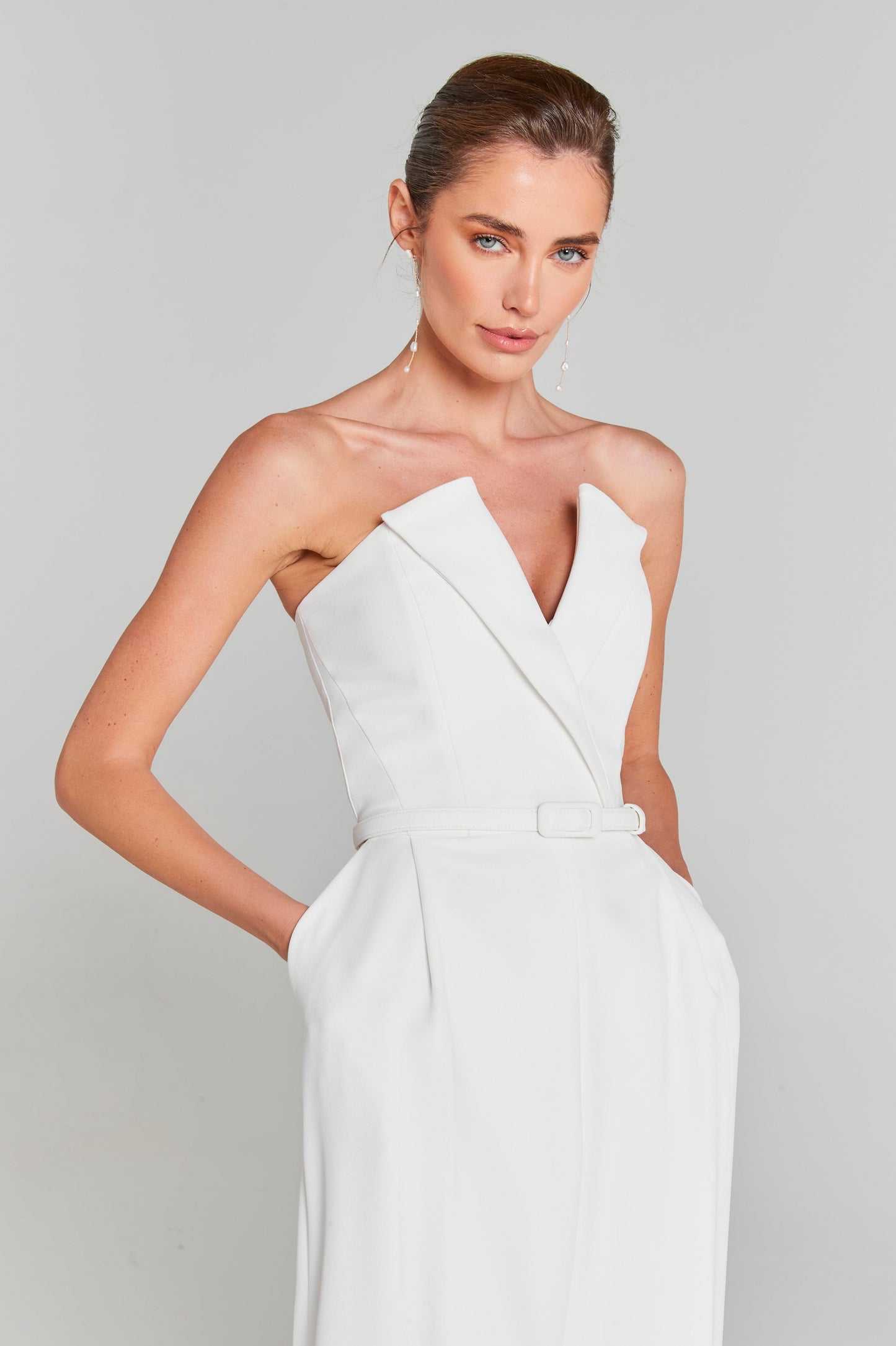 Combinaison blanche Vanessa