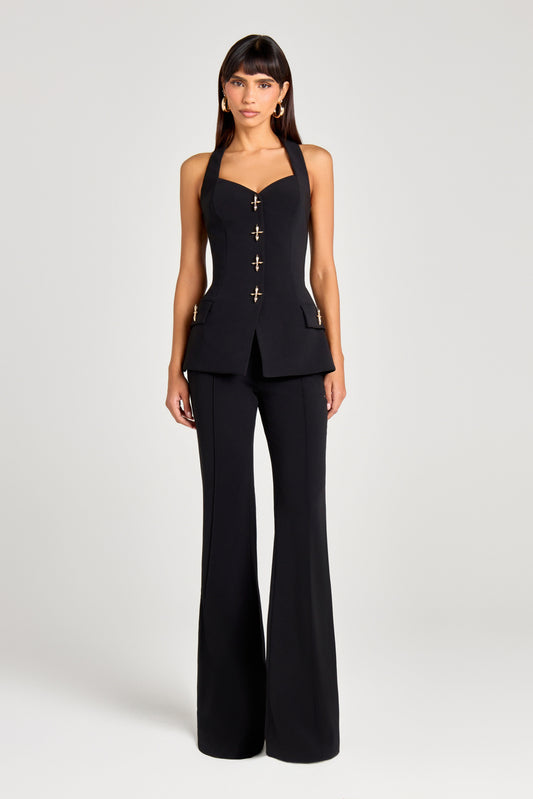 Zoe Black Waistcoat