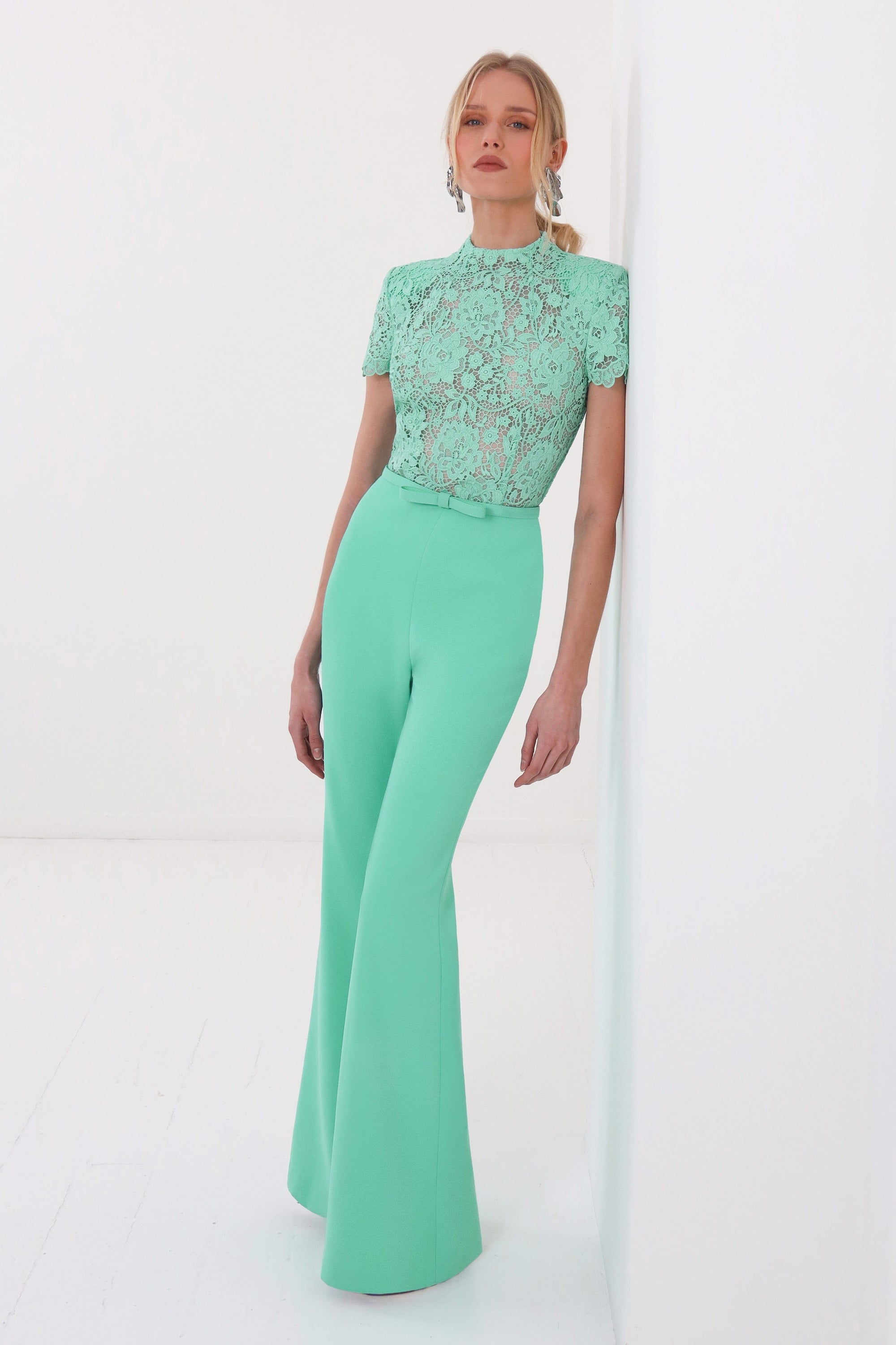 JUMPSUIT Jumpsuits Hattie Mint Jumpsuit