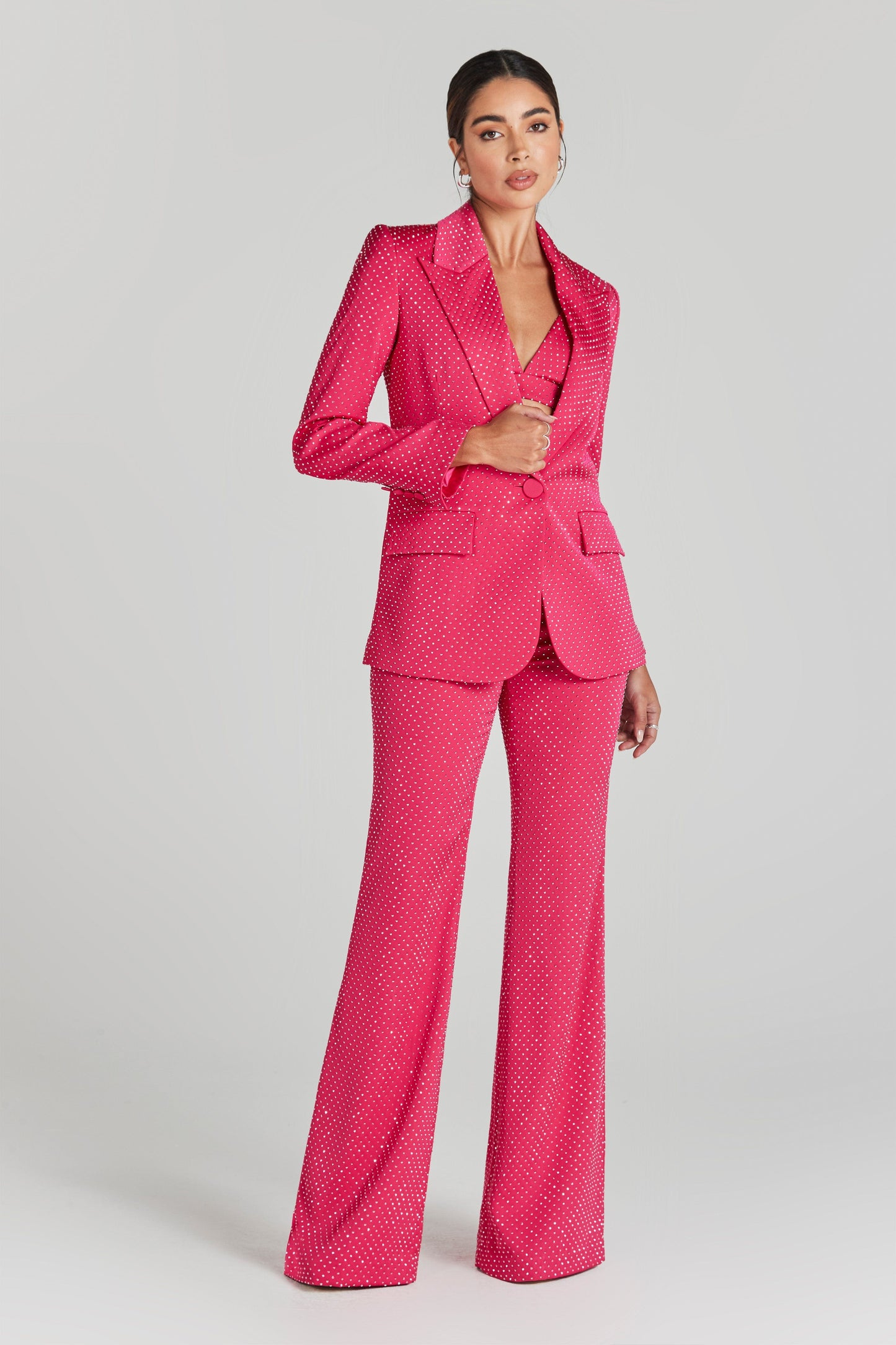 NADINE MERABI Trousers Kira Hot Pink Trousers