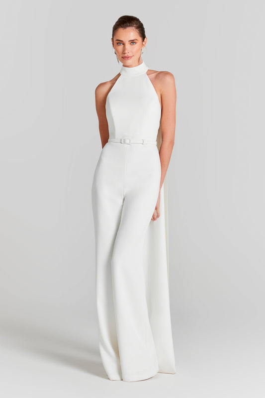 Lorrie Weißer Jumpsuit