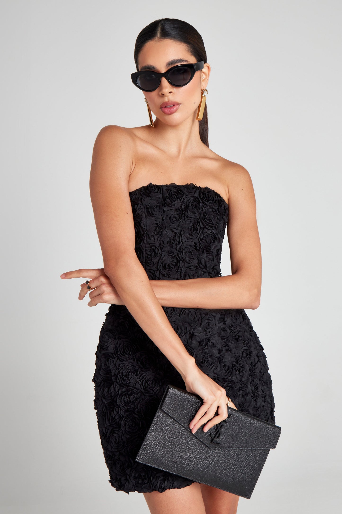 Nadine Merabi Dresses Maisy Black Dress