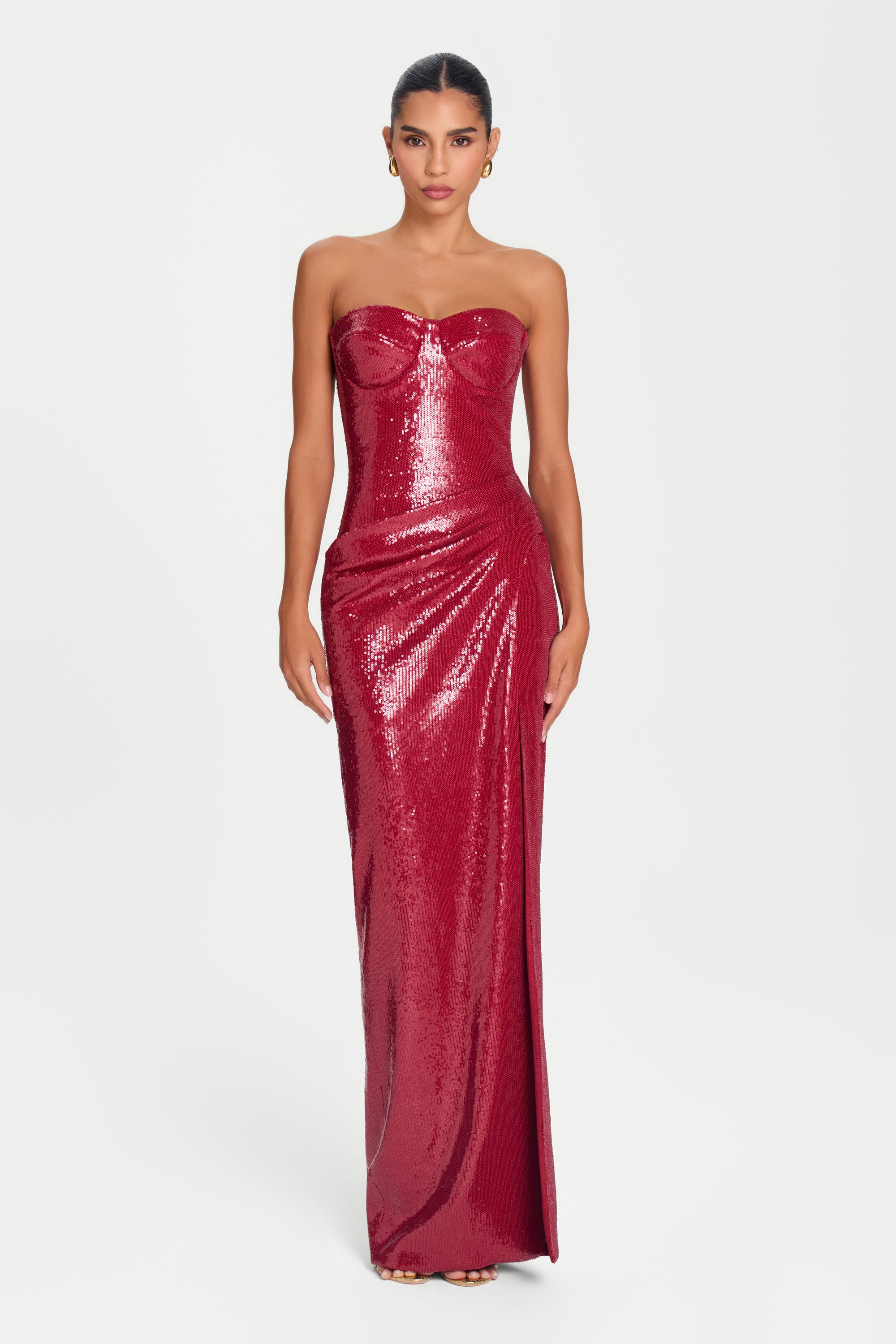 Serena Red Dress