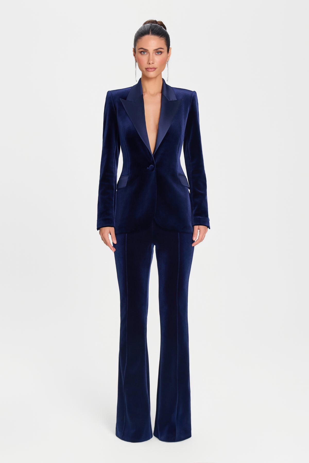 Beatrice Navy Hose
