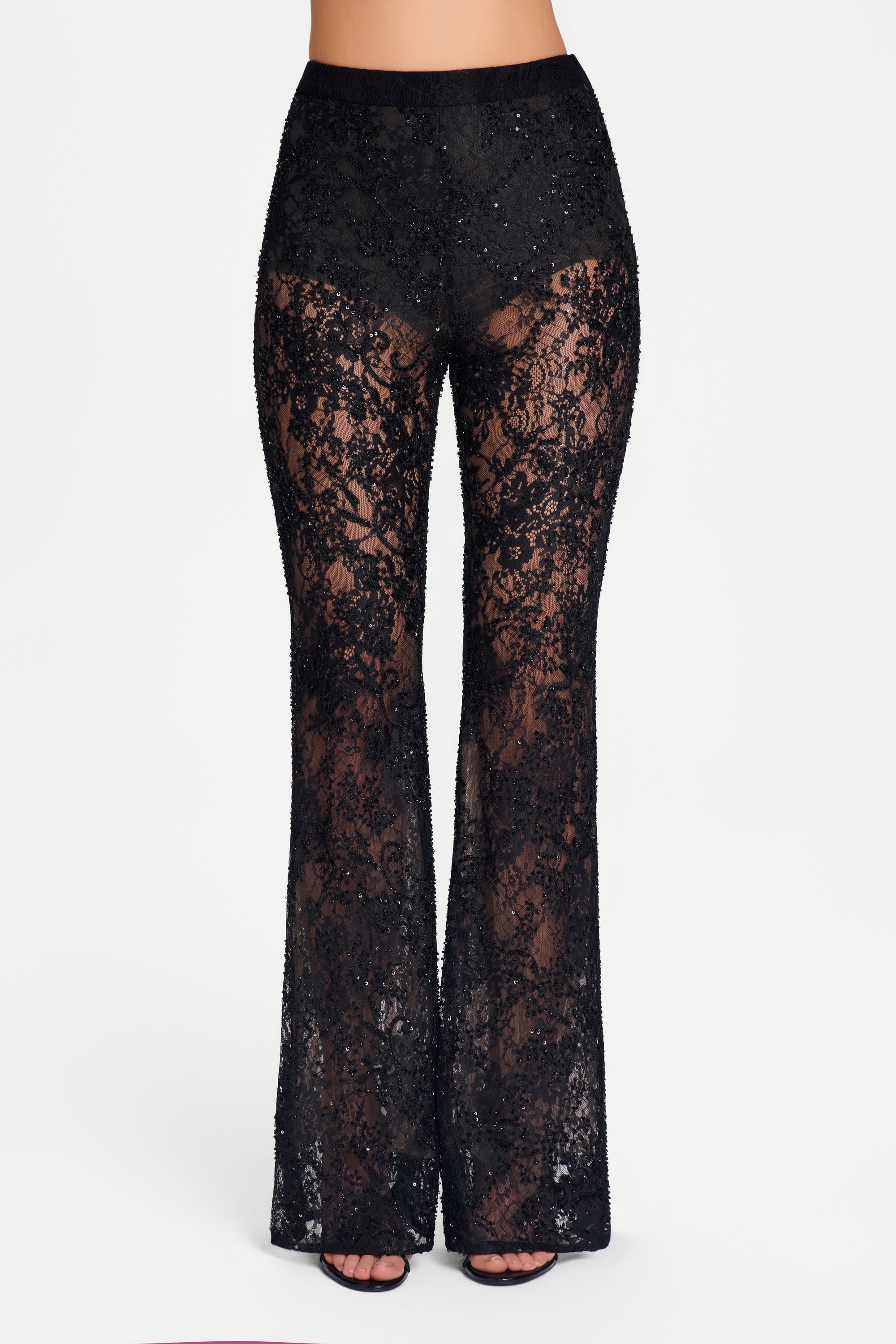 RIA BLACK TROUSERS