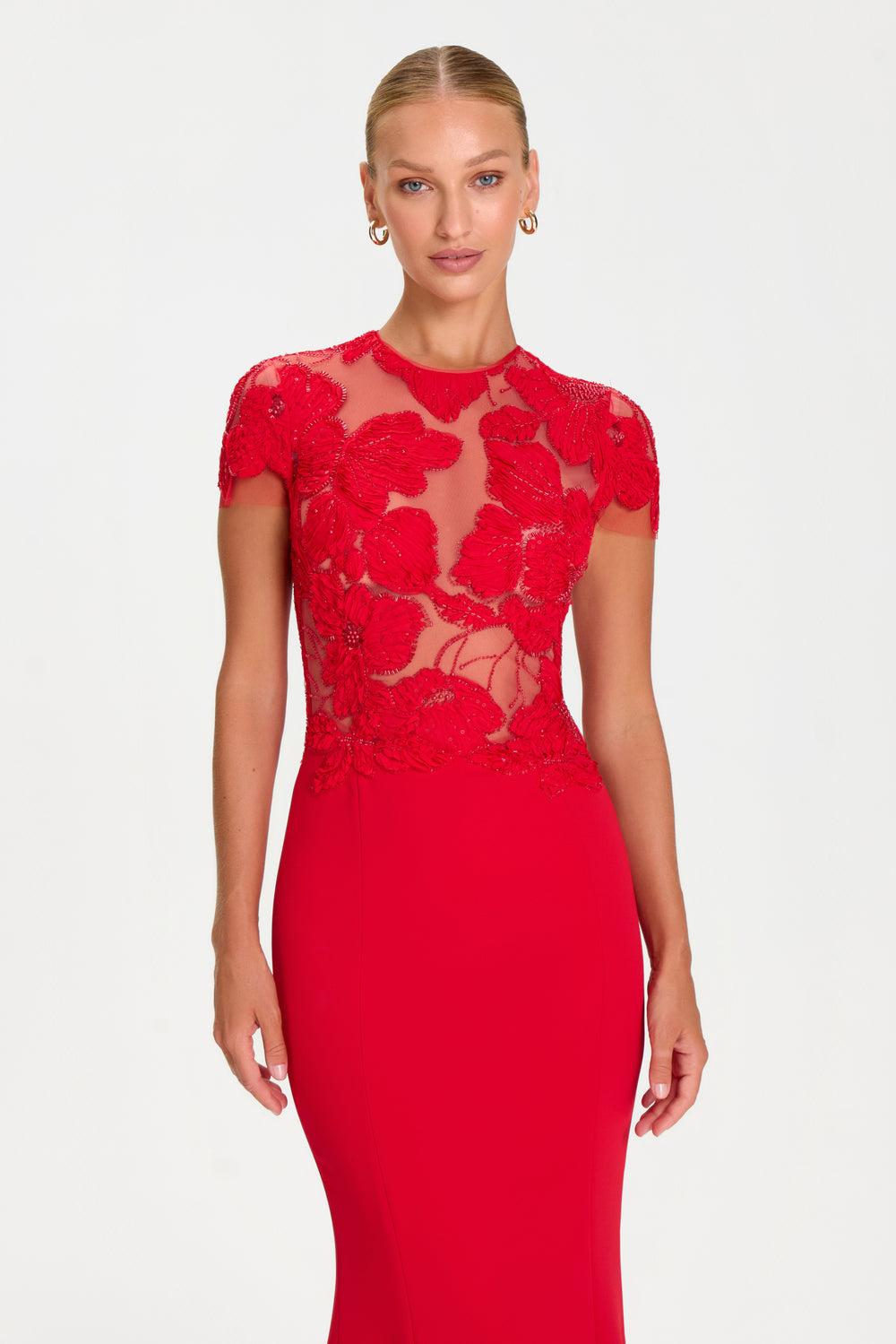Gabrielle Rotes Kleid