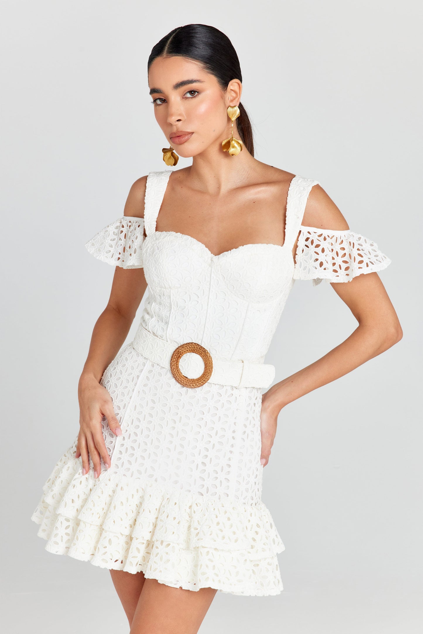 Annie Weißes Kleid