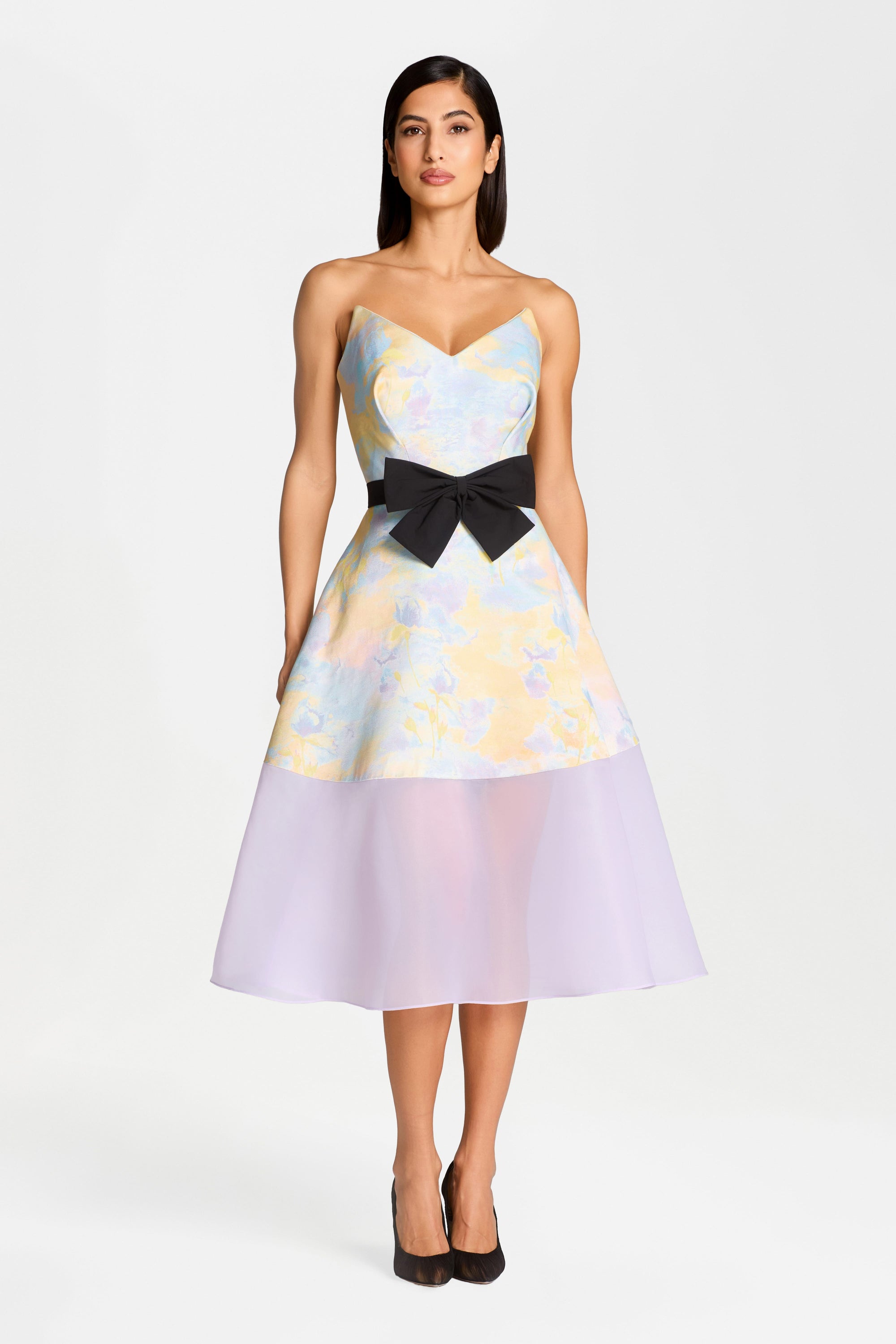 MIDI Dresses ELOISE LILAC DRESS