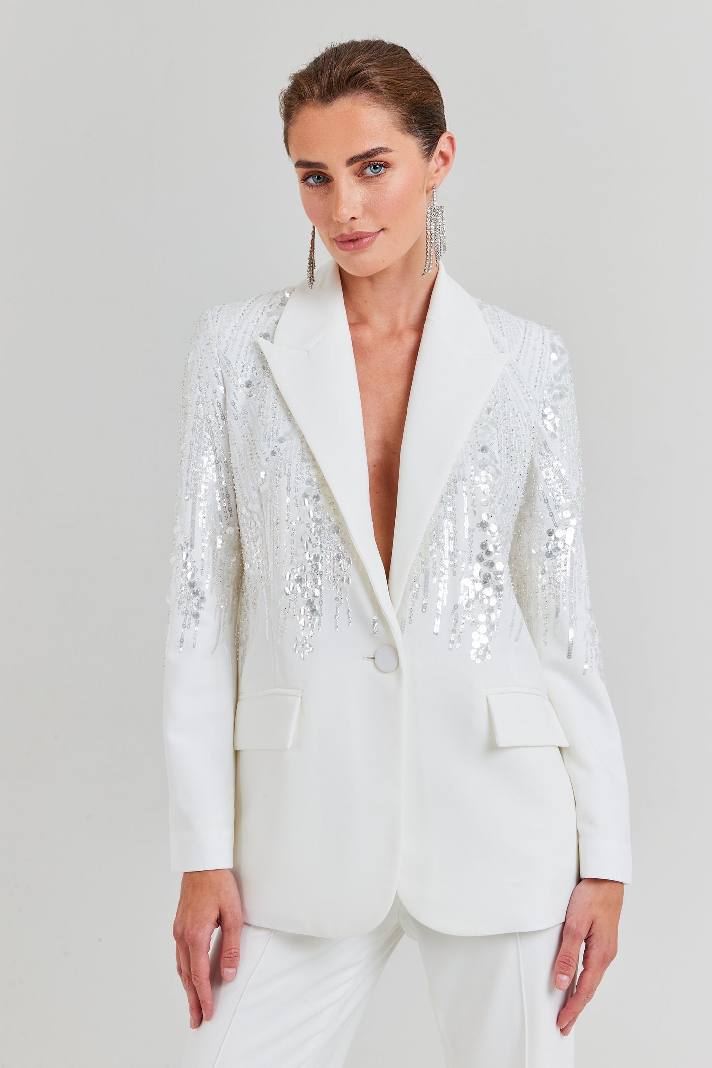 NADINE MERABI Blazer Lucille White Blazer
