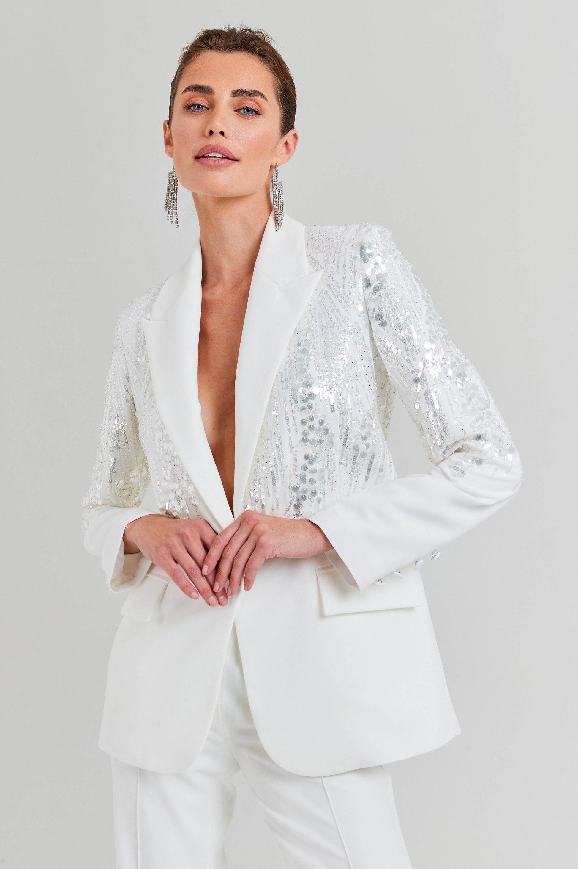 NADINE MERABI Blazer Lucille White Blazer