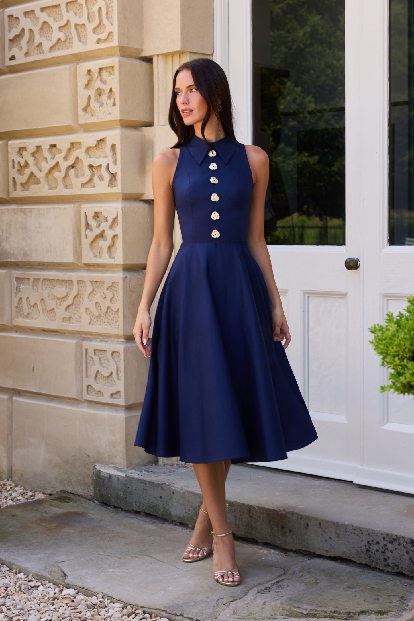 Robe bleu nuit Laura