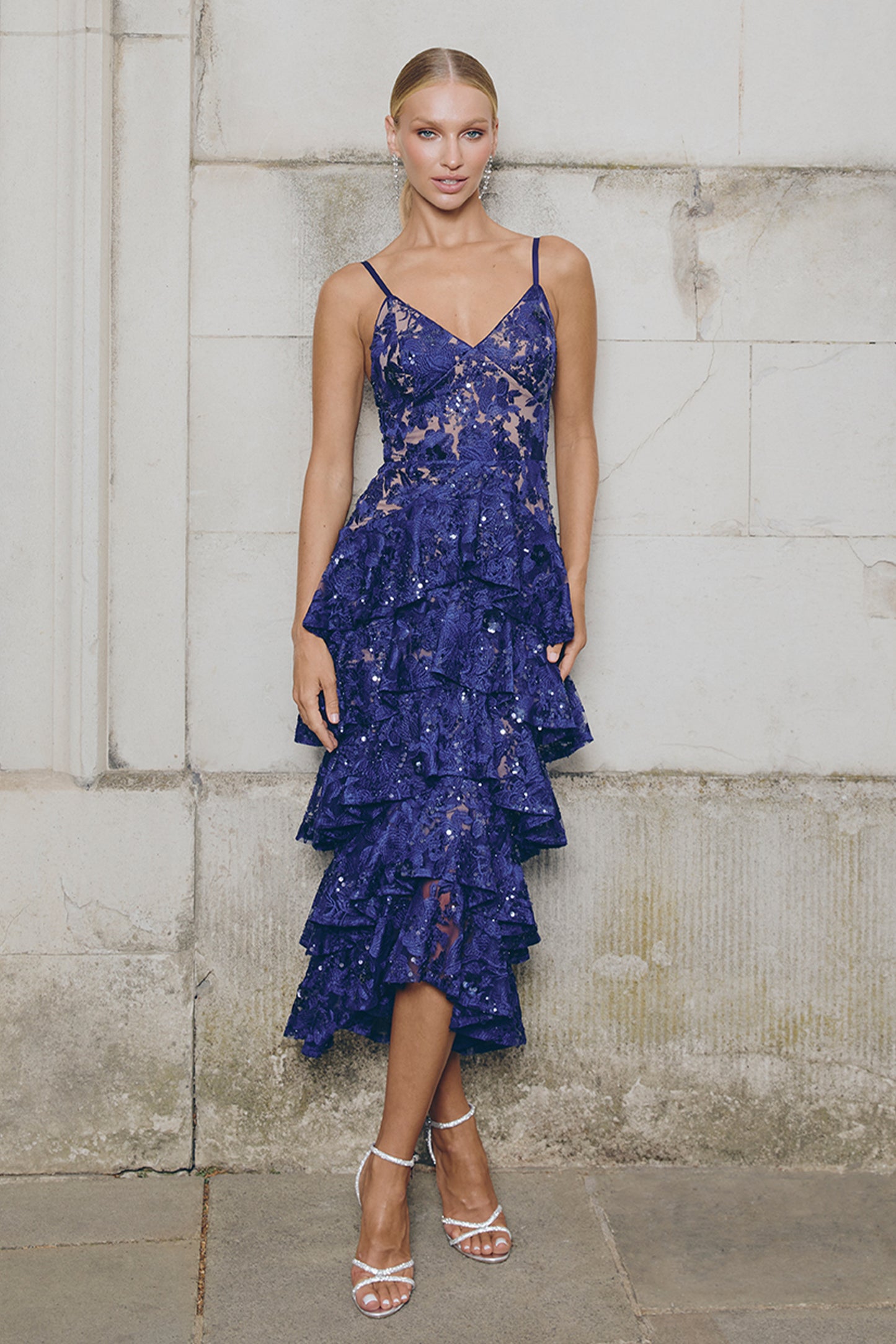 Robe bleu marine Saffron