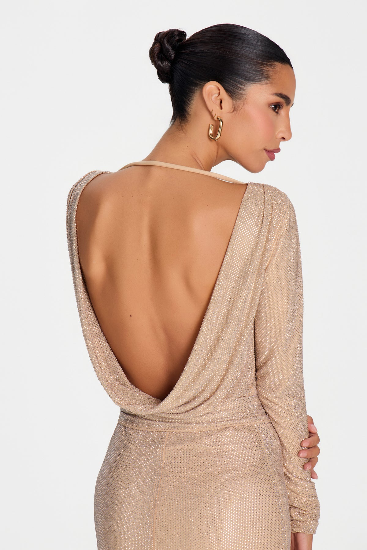 BAILEY GOLD KLEID